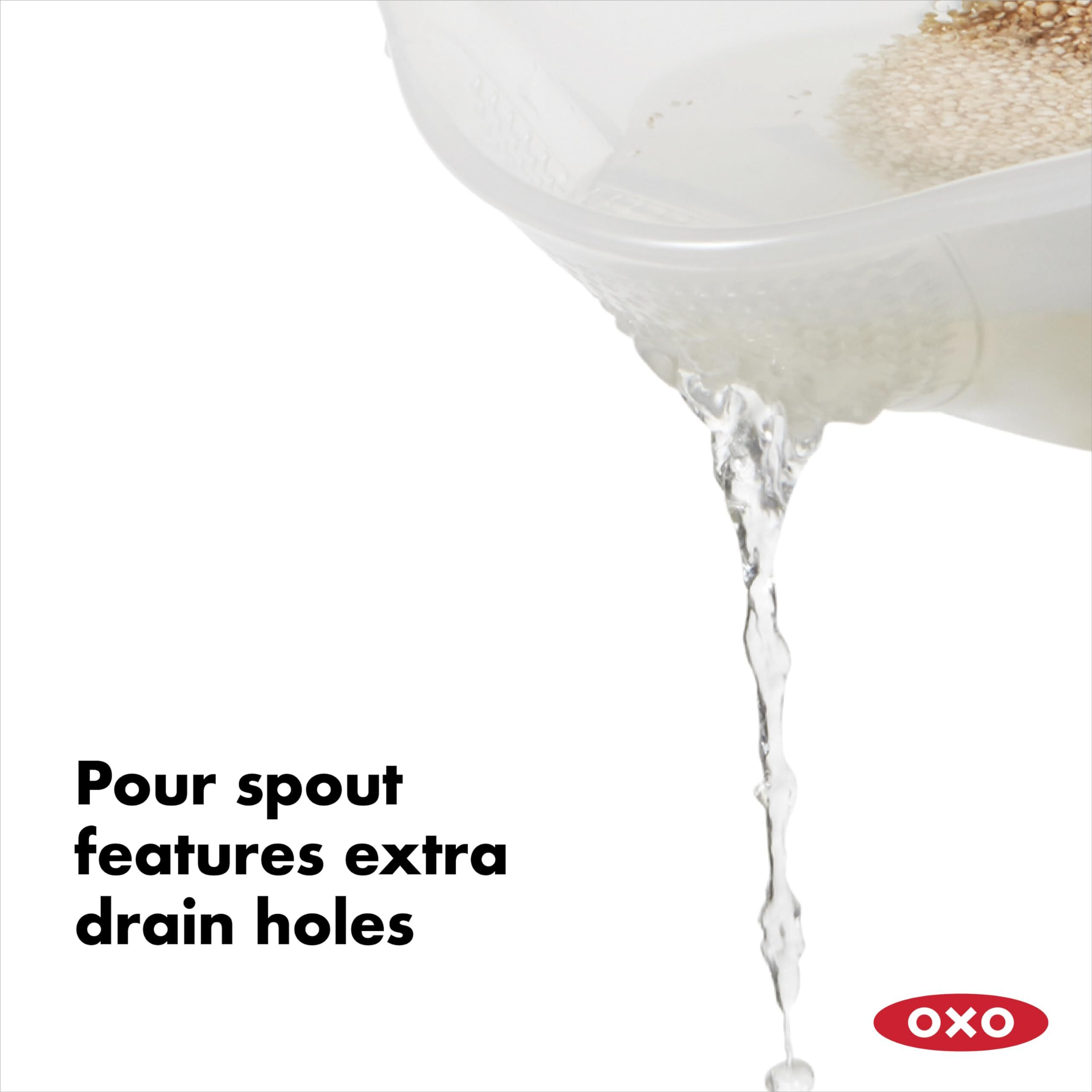 Oxo Good Grips Rice & Small Grains Washing Colander  15.4 X 23.3 X 13.9 Cm