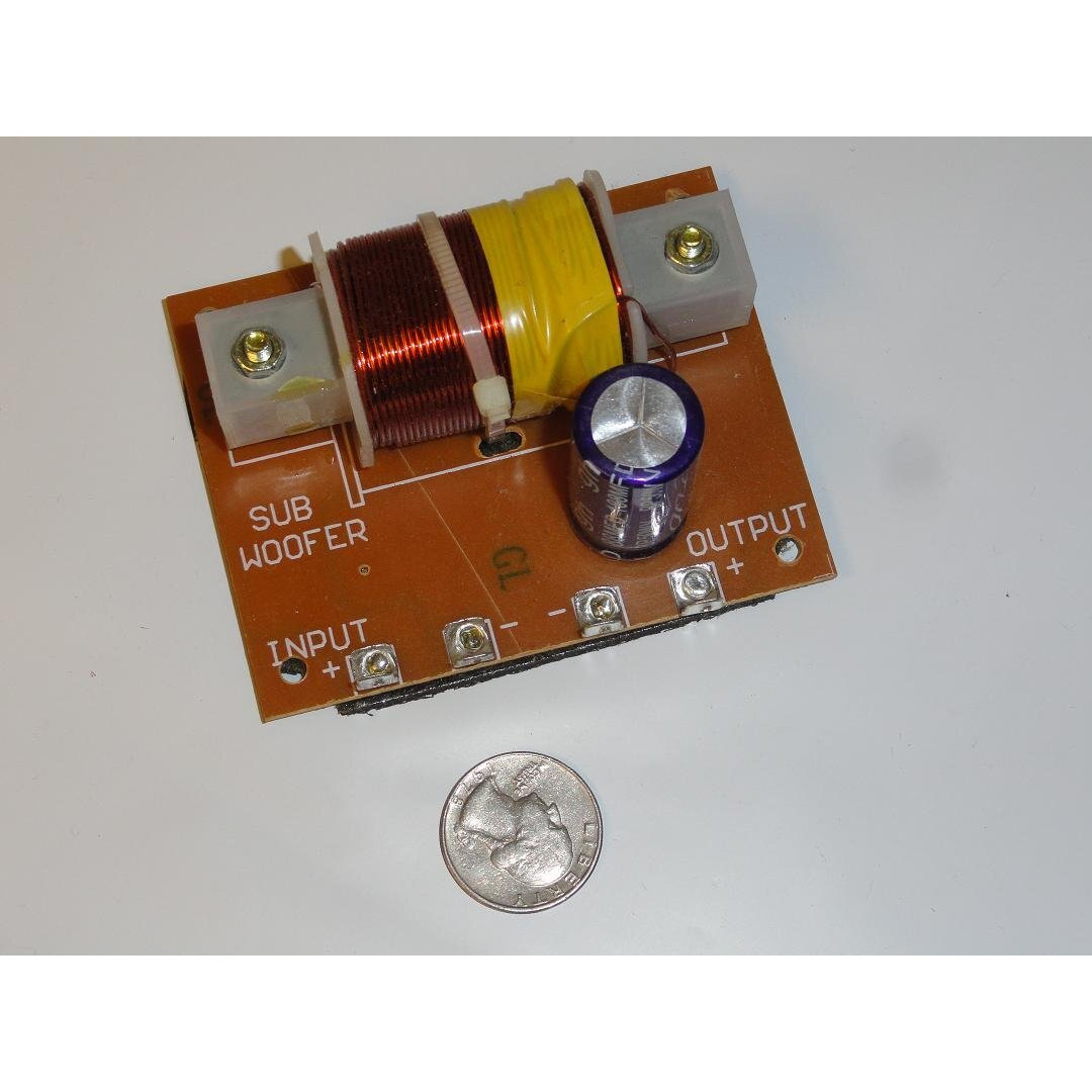 12V Low Pass Speaker Subwoofer Crossover For 8 Ohm Or 4 Ohm