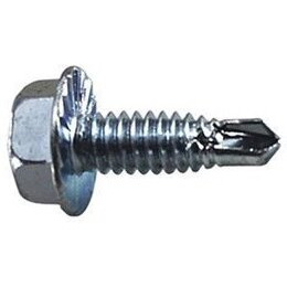 Hinge Screw  Self Driller  1 In  Pk24