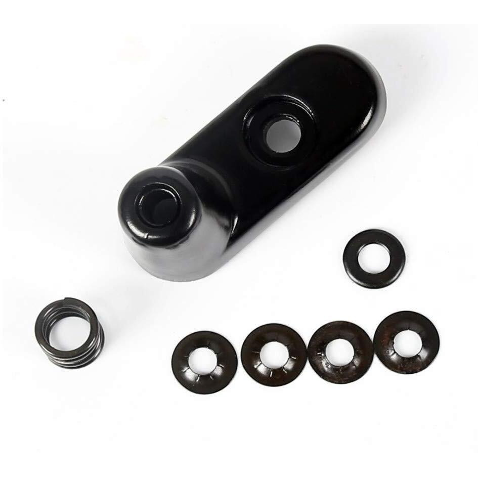 New Sun Visor Repair Kit Compatible With 2003-2006 Jeep Wrangler Aluminum Black Sun Visor Bracket Replaces For 5Hd801X9Ac 5Hd811X9Ac 5Jm141X9Ab 5Jm151X9Ab