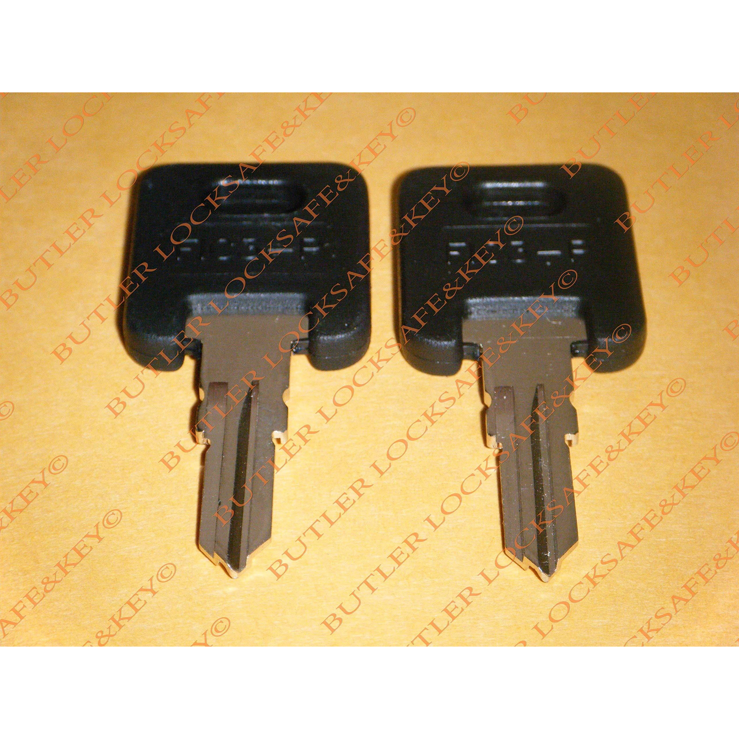 Ilco Cw405 Replacement Key Set  Cut To Lock  Silver  2 Keys  Travel Trailer Motor Home Toy Hauler