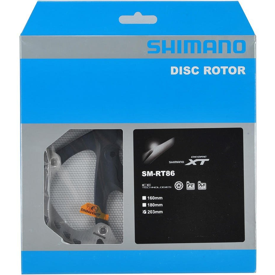 Shimano Xt Sm-Rt86 Rotor - 6-Bolt One Color  203Mm