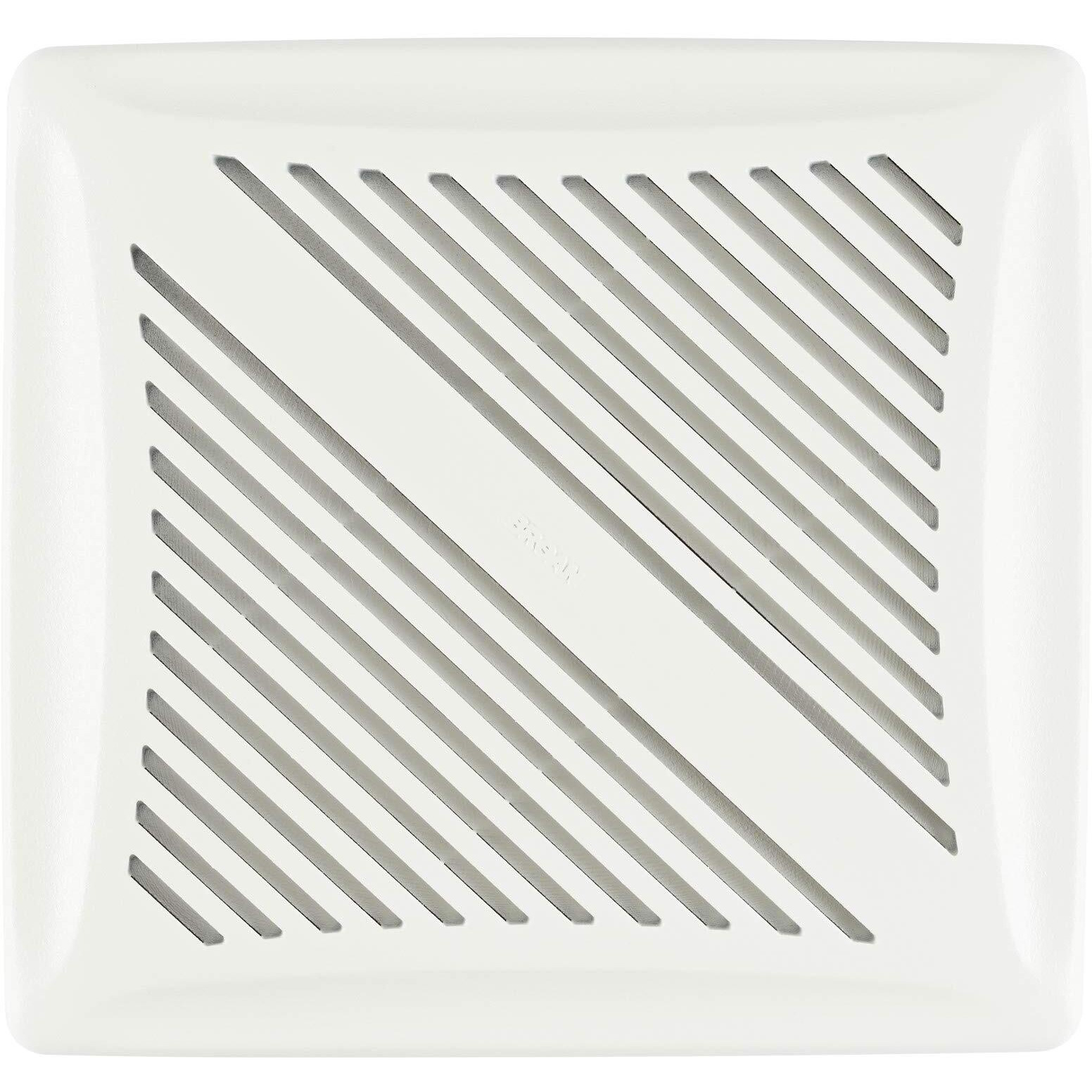 Broan-Nutone Ae50110Dcs Flex Dc Series Energy Star Certified Bathroom Ventilation Fan  Medium  White