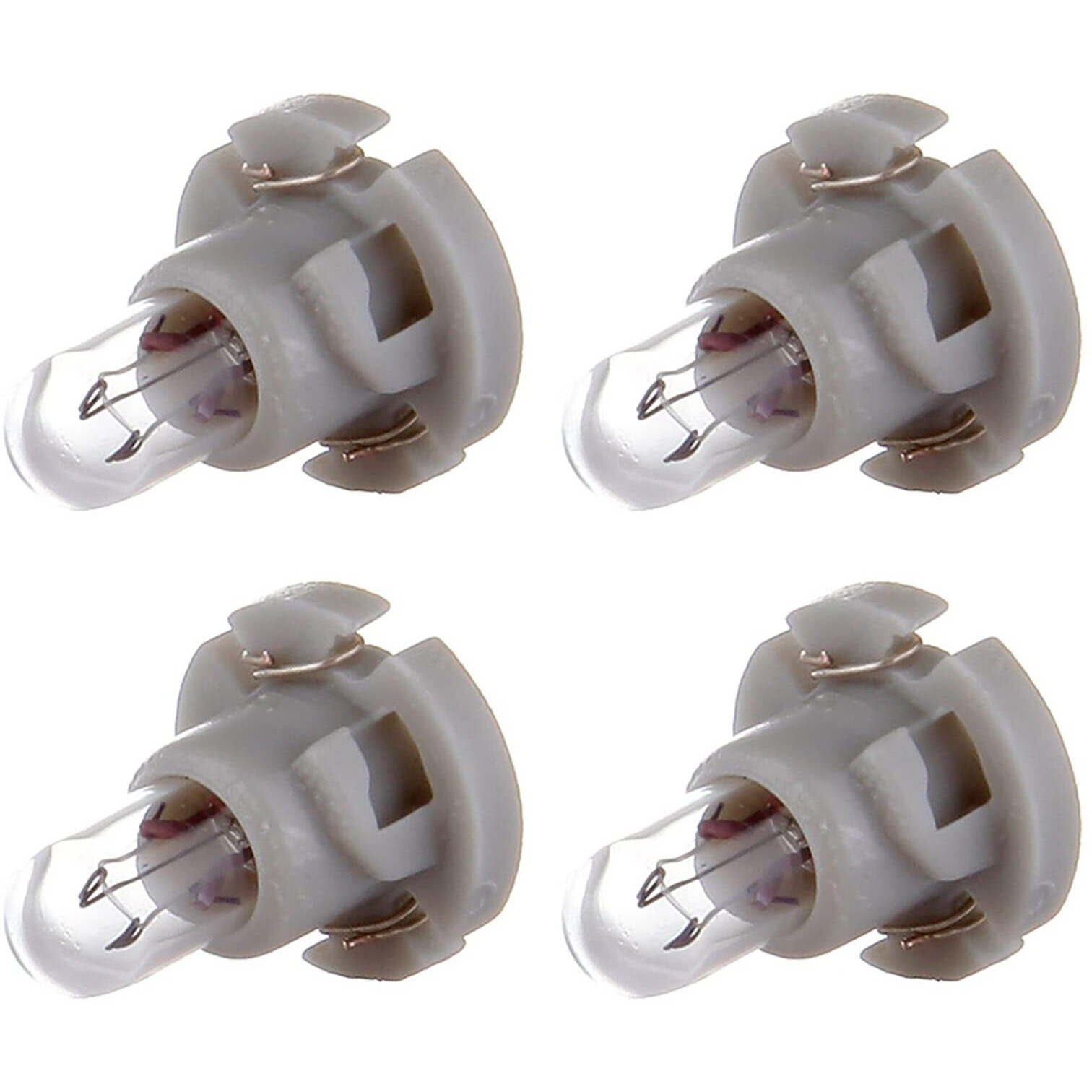 Cciyu T4/T4.2 Neo Wedge Halogen A/C Bulb Instrumnet Panel Dash Light 4Pack