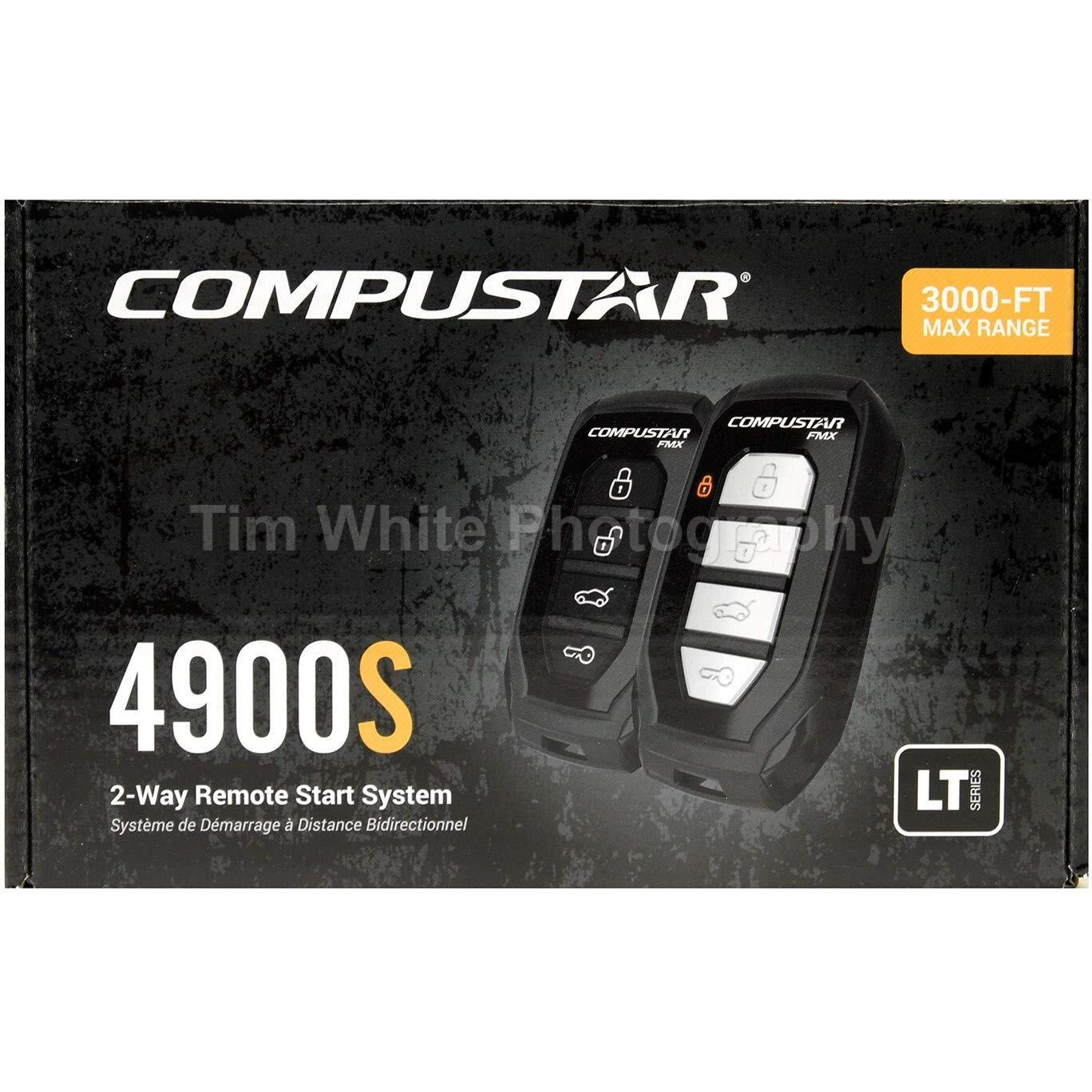 Compustar Cs4900-S (4900S) 2-Way Remote Start And Keyless Entry System With 3000-Ft Range