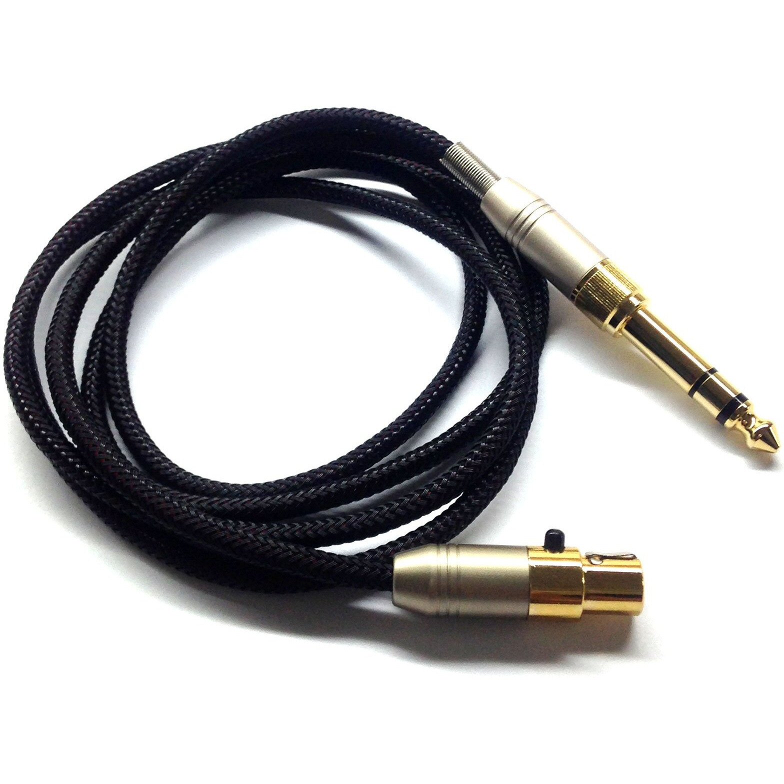 Newfantasia Replacement Audio Upgrade Cable Compatible With Beyerdynamic Dt 1990 Pro  Dt 1770 Pro Headphone And Compatible With Akg K371  K175  K275  K245  K182  K7Xx Headphone 1.3Meters/4.2Feet