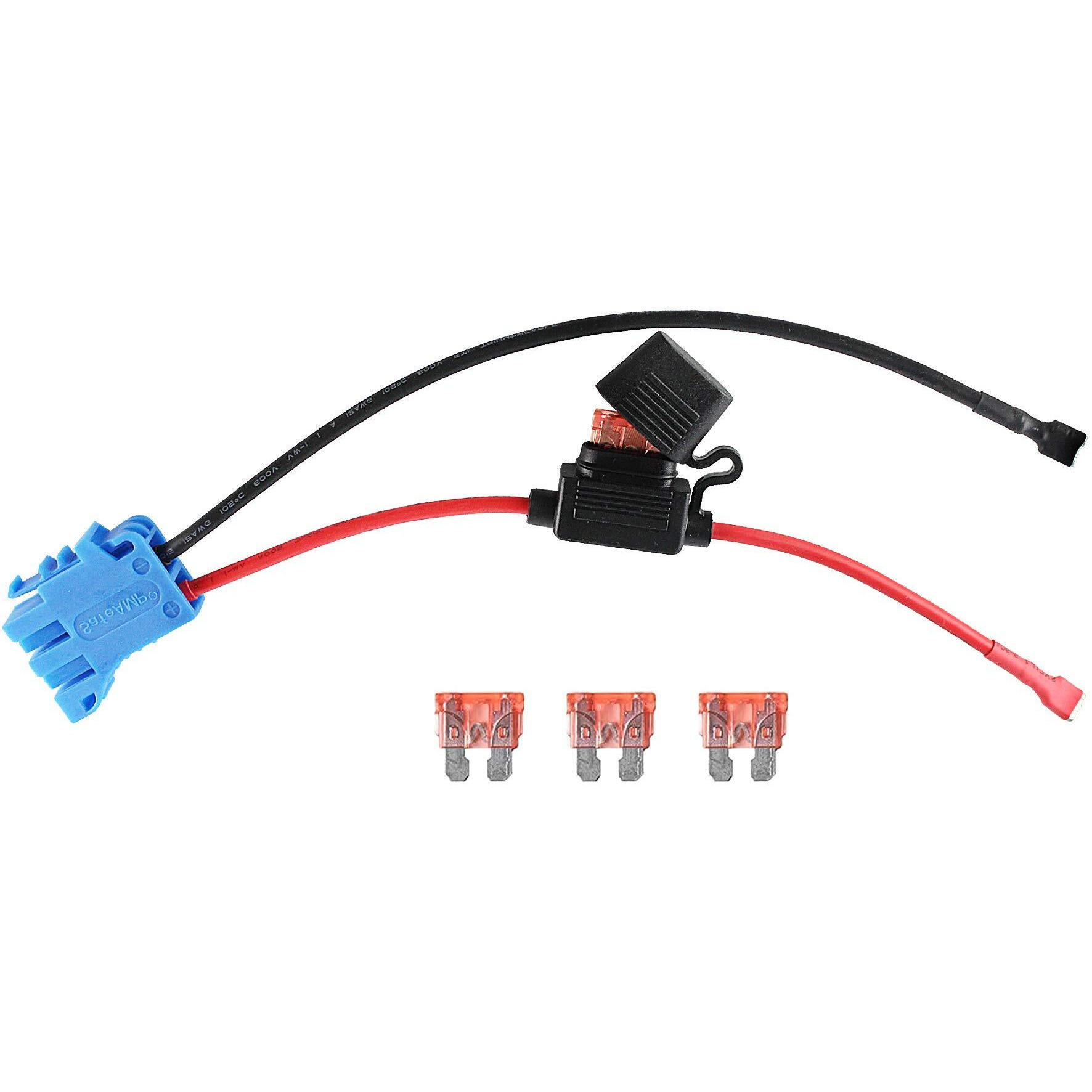 Safeamp Wire Harness Connector For Peg-Perego 12-Volt Sla Battery