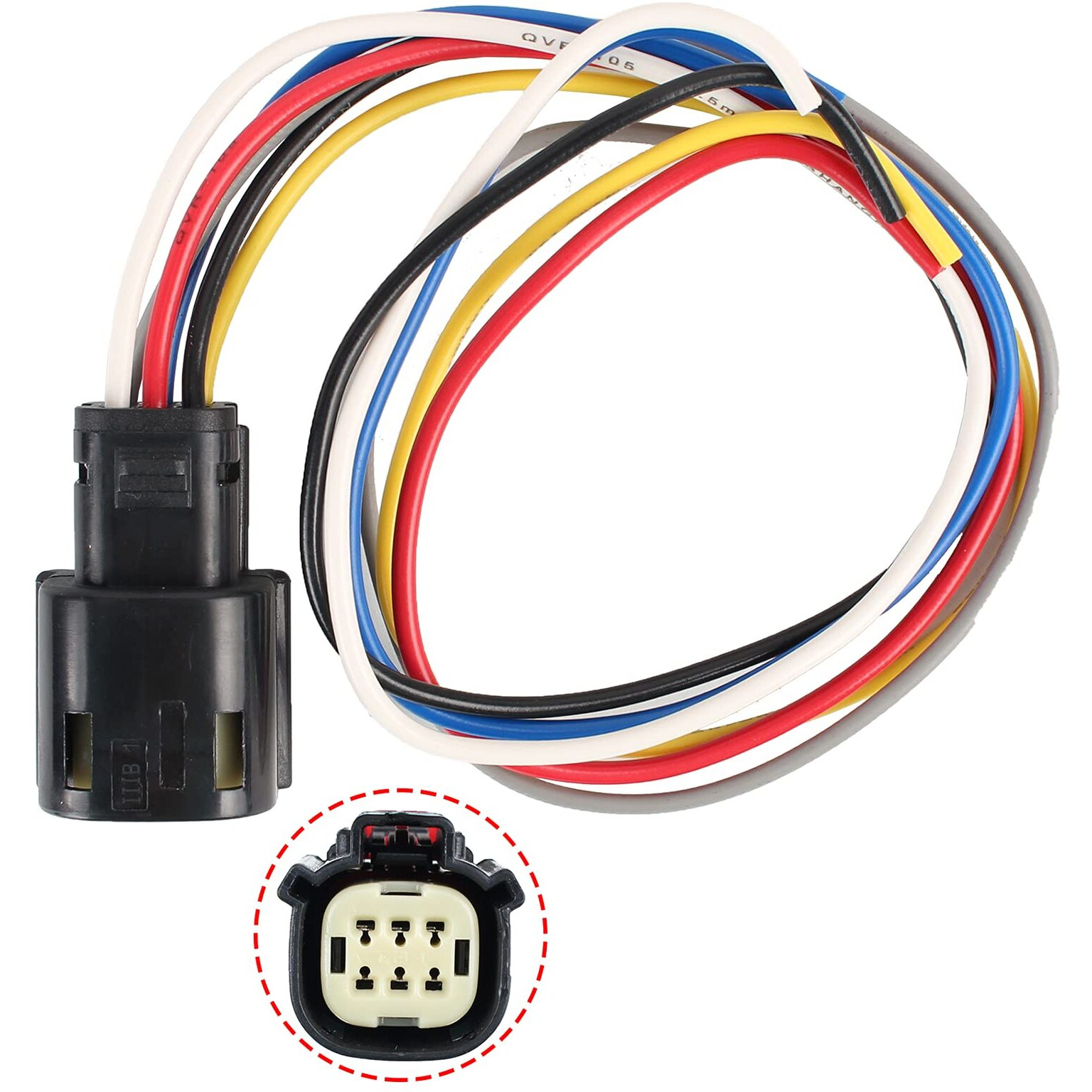 Autokay 30Cm Tailgate Camera Connector Pigtail Fits For Chevrolet Silverado For Gmc Sierra 2014-2015