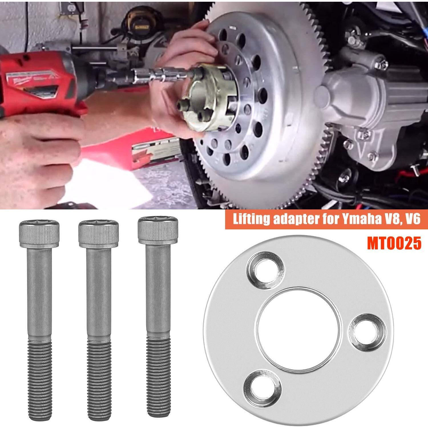 Lifting Adapter  Compatible For Yamaha 5.3 V8  4.2 V6  F200B  F115B  F425  Mt0025  Mt0022 And Non-Verado Mercury (1.5"" X16)