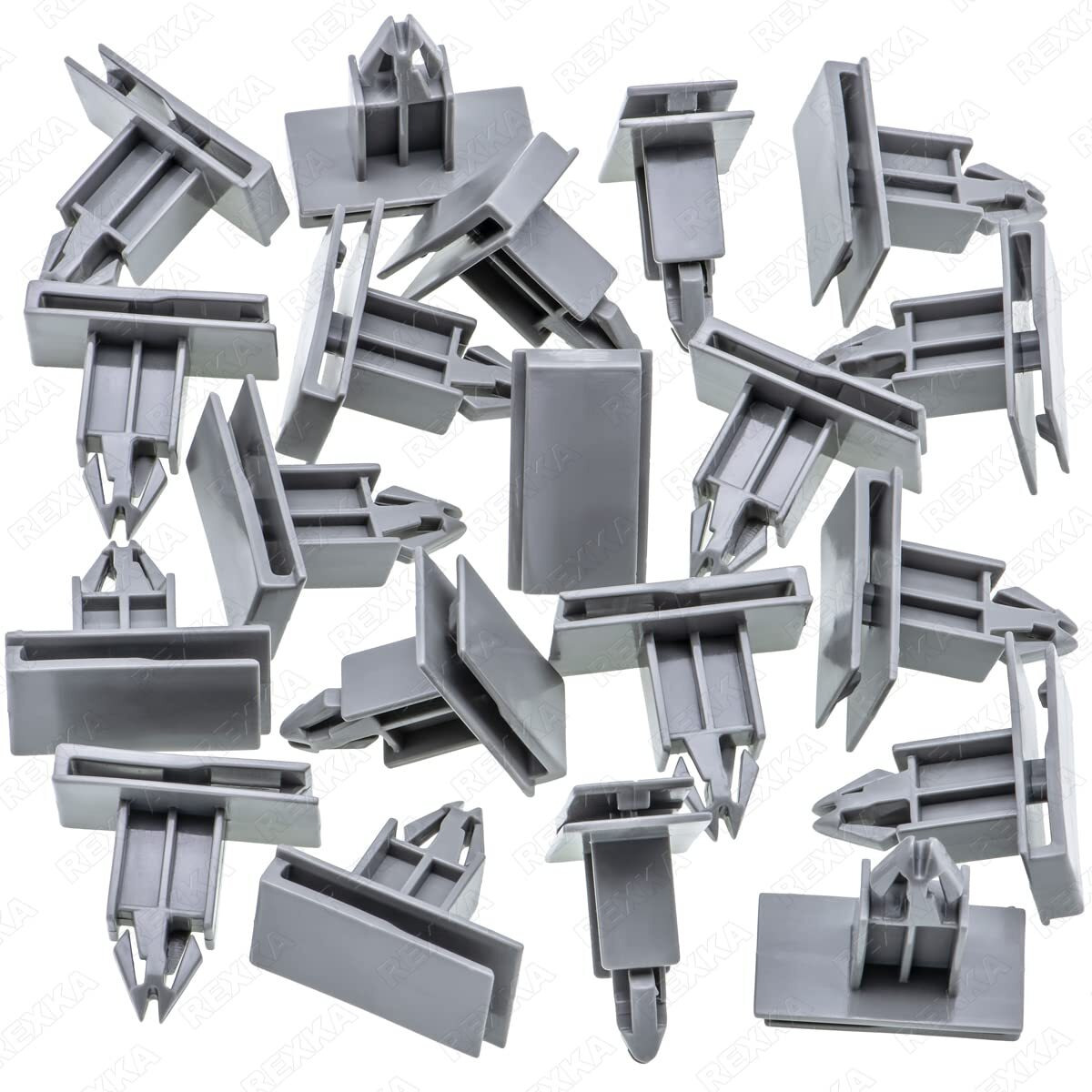 Rexka 20Pcs Rocker Panel Moulding Retainer Clip For Gm 10431761