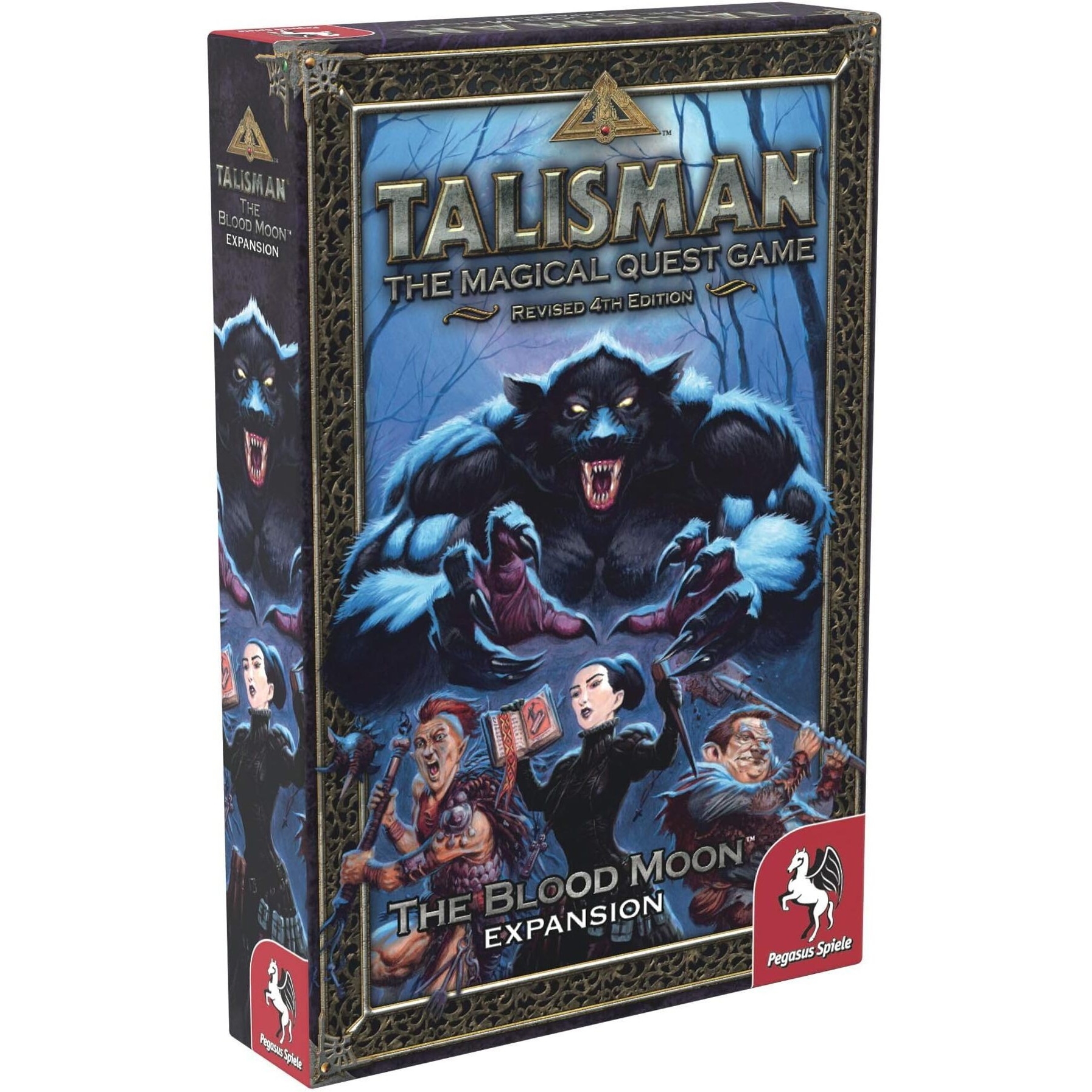 Pegasus Spiele Talisman The Blood Moon Board Game Blue