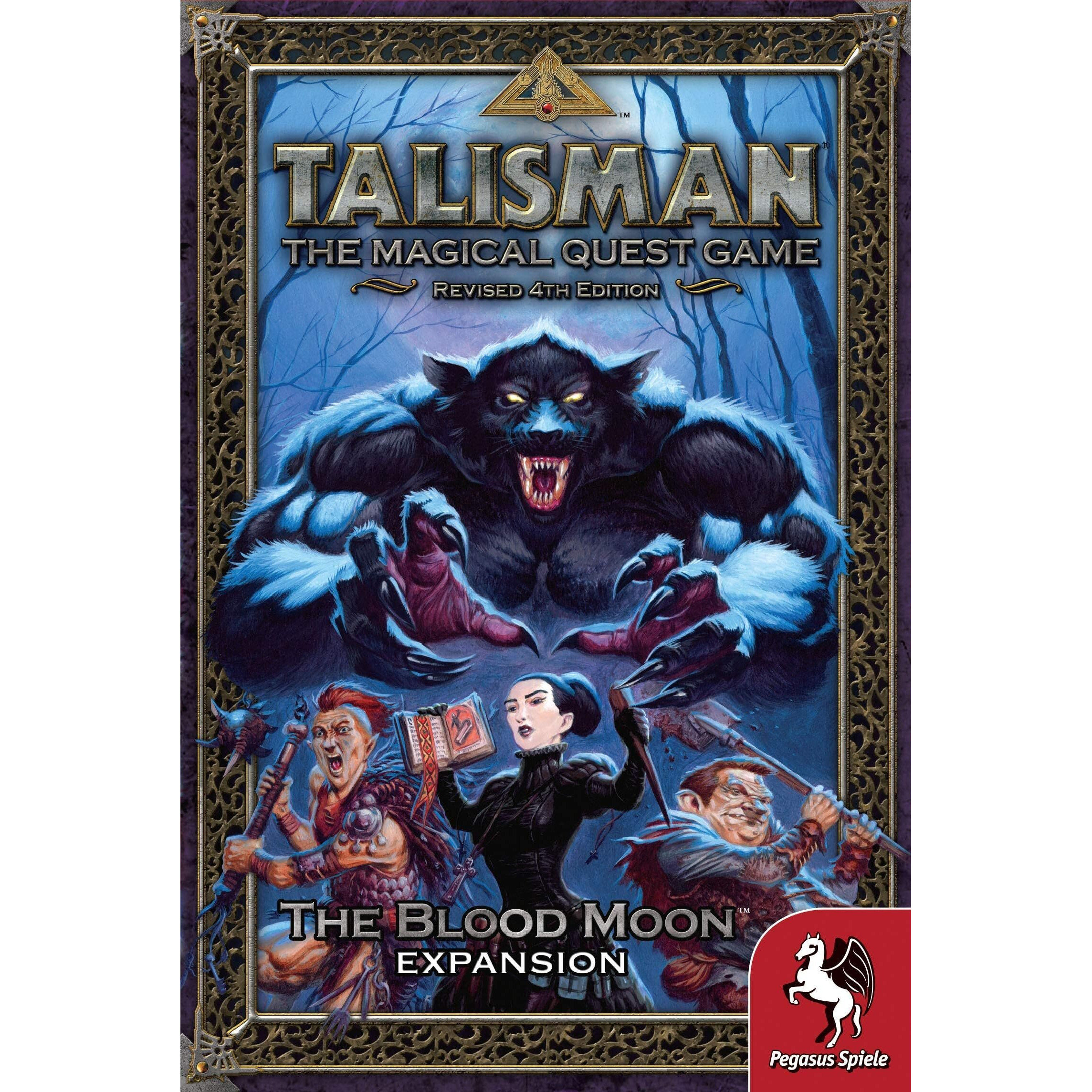 Pegasus Spiele Talisman The Blood Moon Board Game Blue