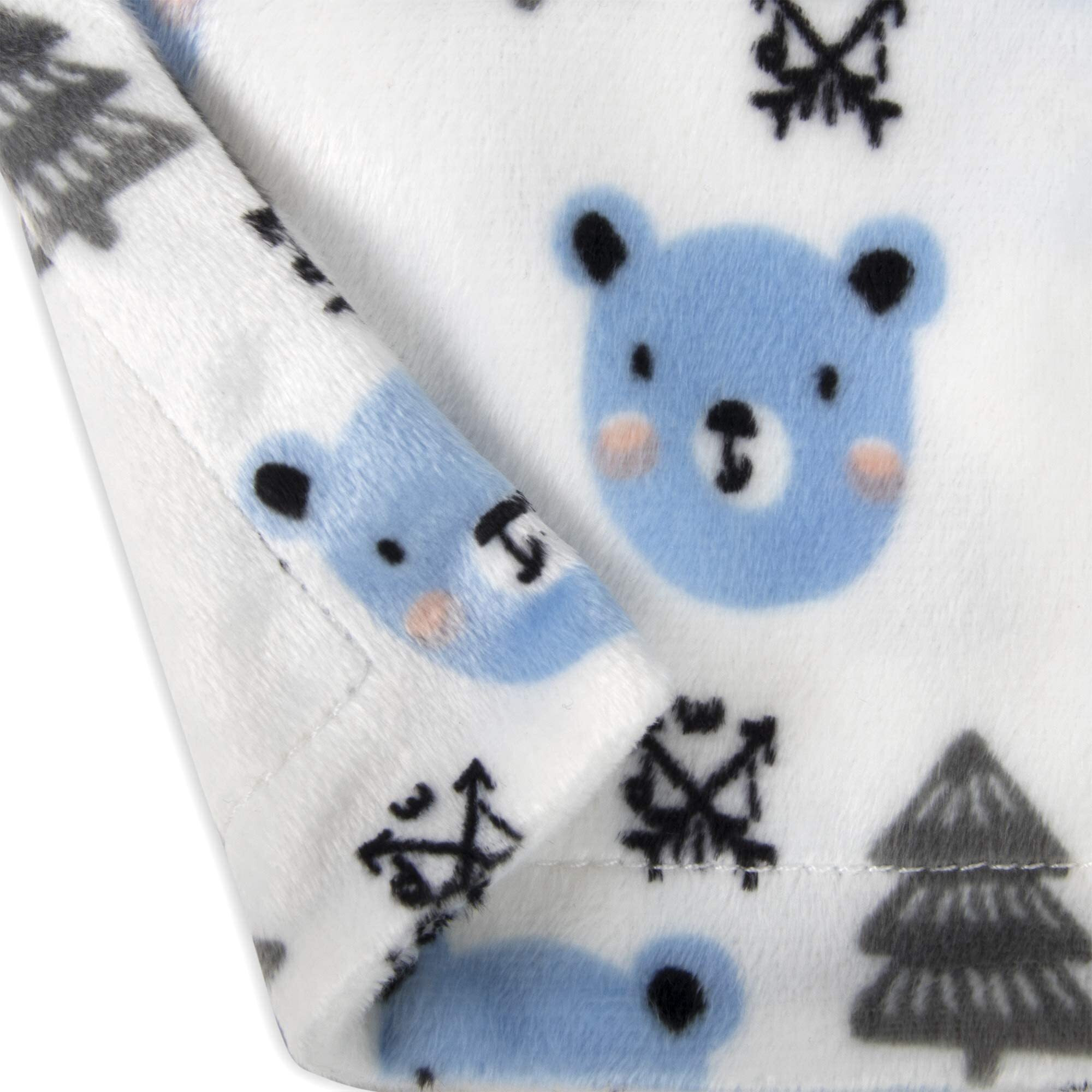 Minky Animal Snuggler Lovey Blanket For Kids  Babies  Boys  Girls  Gender Neutral Security Blanket With Stuffed Animal