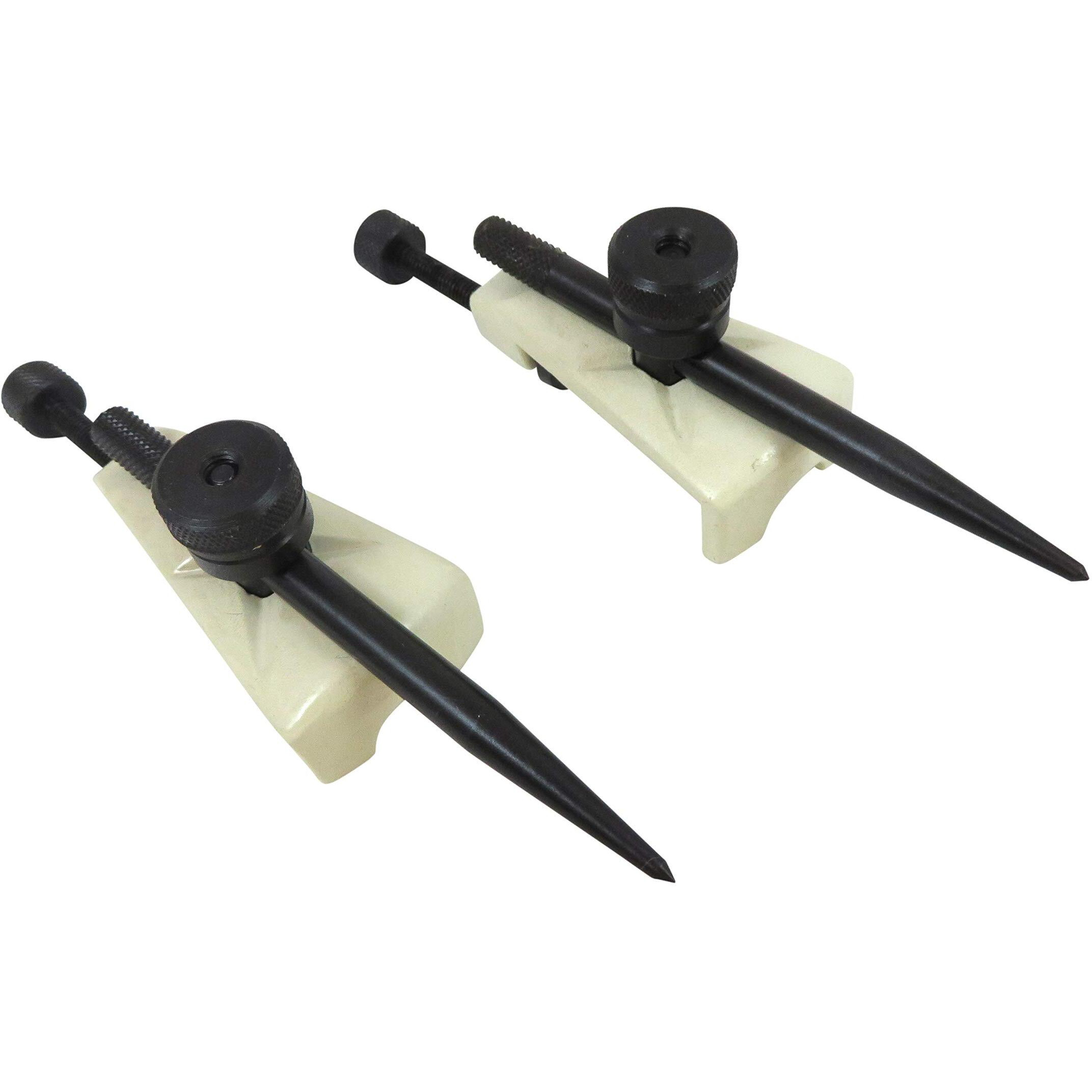 Taytools 468310 Large Adjustable Trammel Head Set Beam Compass  Pencil Holders  Hardened Points