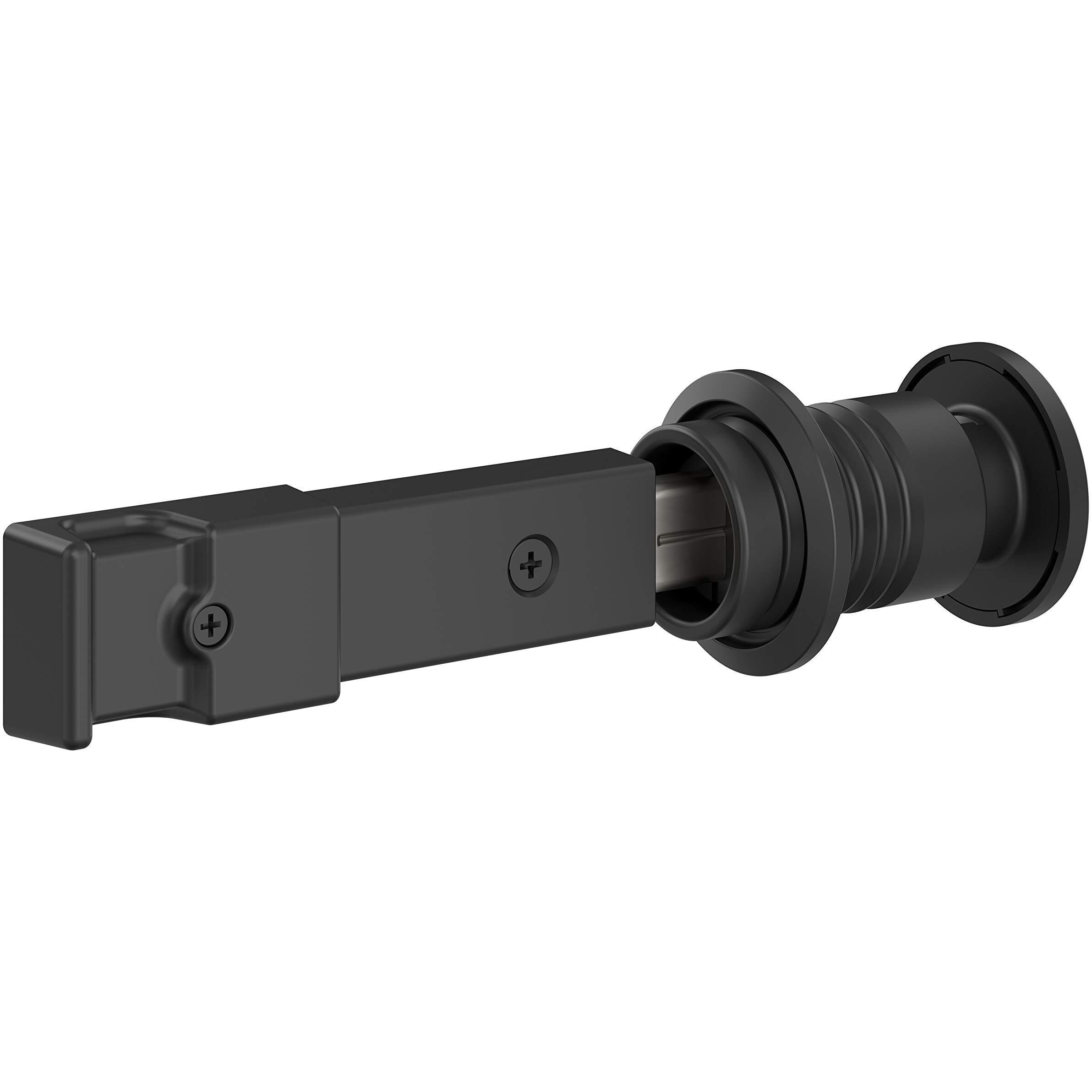 National Hardware N700-150 Barn Door Lock  5"" X 1-1/4"" X 3/4""  Matte Black