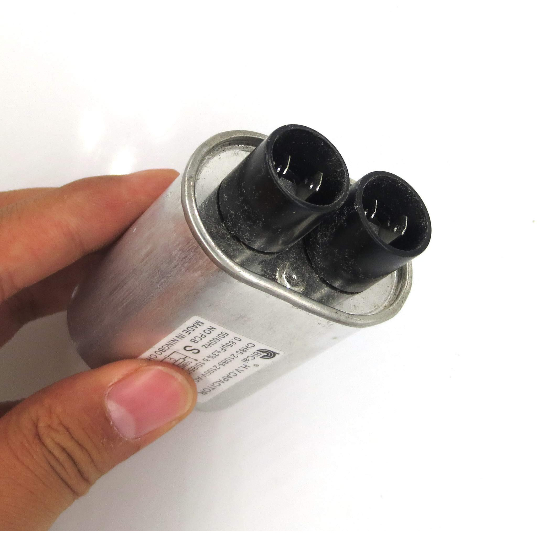Cqc&Vde Certification Universal Household Microwave High Voltage Capacitor Ch85 2100V Ac H.V.Capacitor 10/85/21 50/60Hz No Pcb Vde En61270-1 (21085 0.85Uf)
