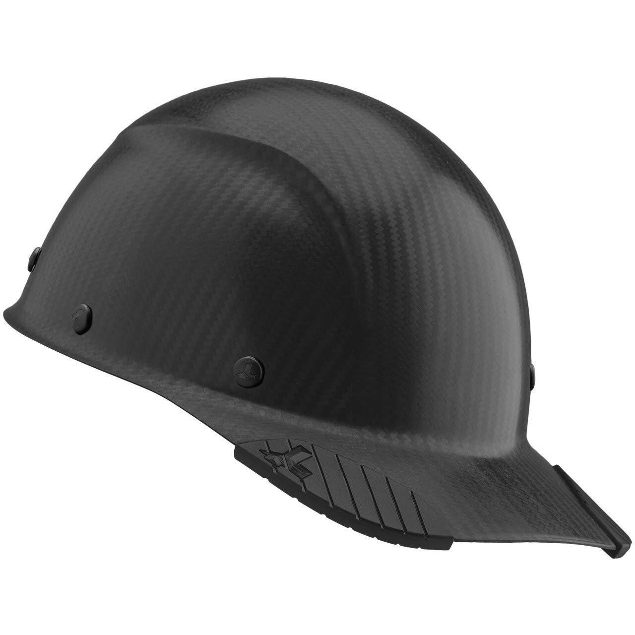 Lift Safety Dax Carbon Fiber Cap Hard Hat With 6 Point Suspension  Matte Black  Medium