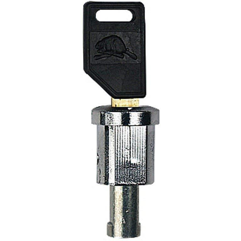 Flat Lock And Key For Beaver Gumballs Machine - Top Lid Lock And Key Assembly For Vending Machines By Beaver