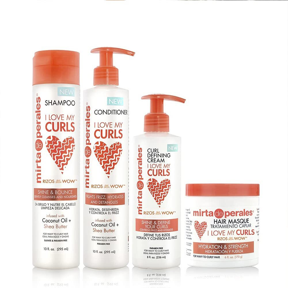 Mirta De Perales I Love My Curls/Rizos Dening Cream 8 Oz