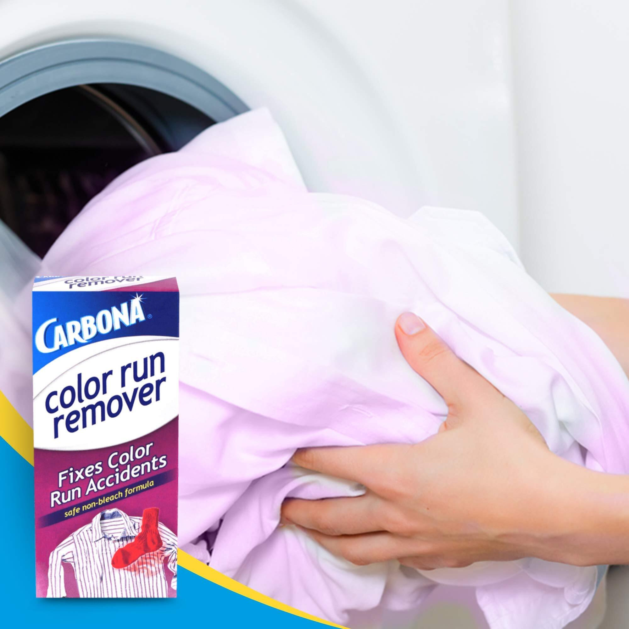 Carbona Color Run Remover | Powerful Color Bleed Eliminator | Fixes Color Run Accidents | 2.6 Oz  2 Pack