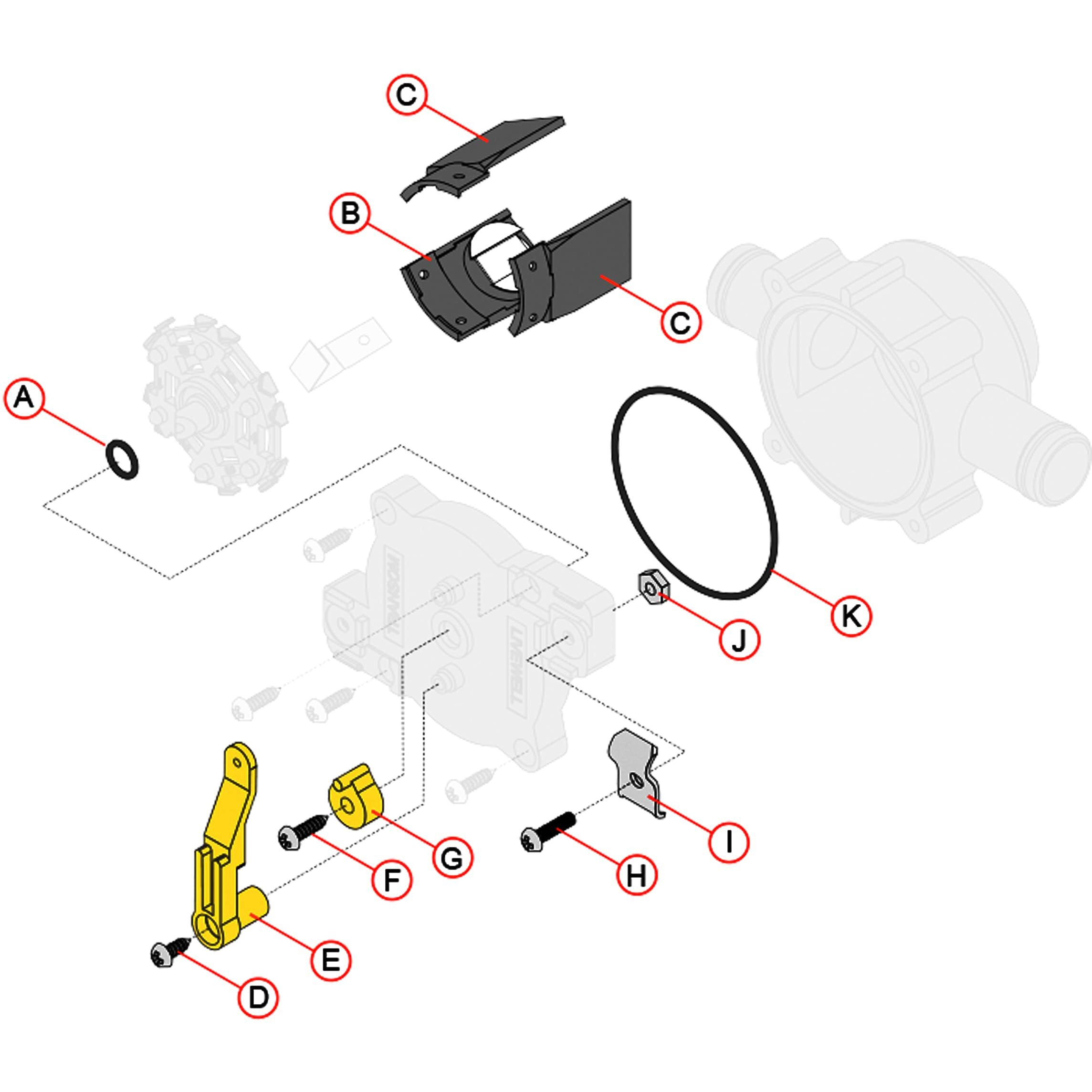 Flow-Rite Ma-060 Livewell Repair Kit