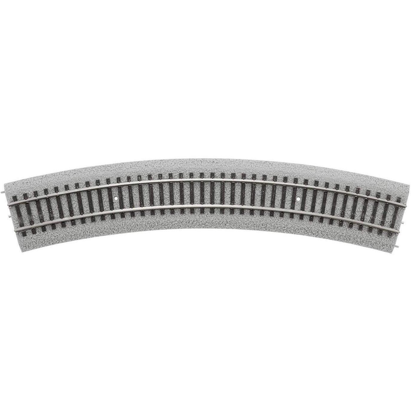 Lionel Ho Gauge Track  20"" Radius Curve Magnelock 4-Pack