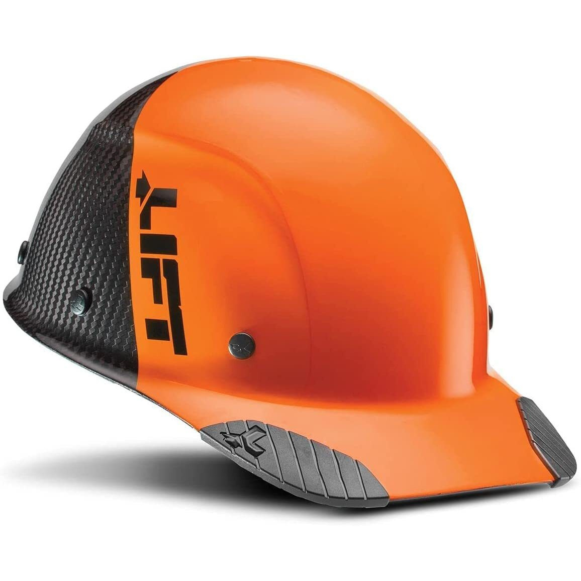 Lift Safety Dax Fifty 50 Carbon Fiber Cap Style Hardhat Ansi Compliant