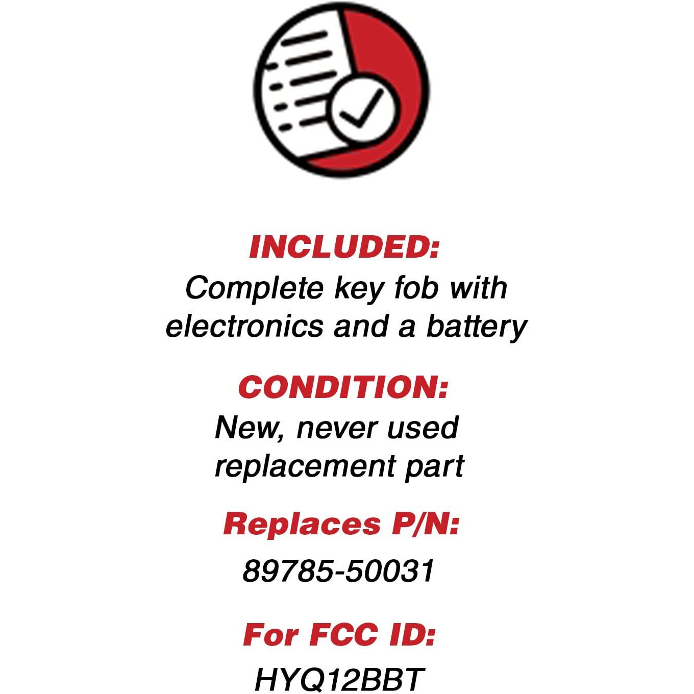 Keylessoption Keyless Entry Remote Fob Uncut Car Master Ignition Key For Es330 Ls430 Sc430  Hyq12Bbt (Pack Of 2)