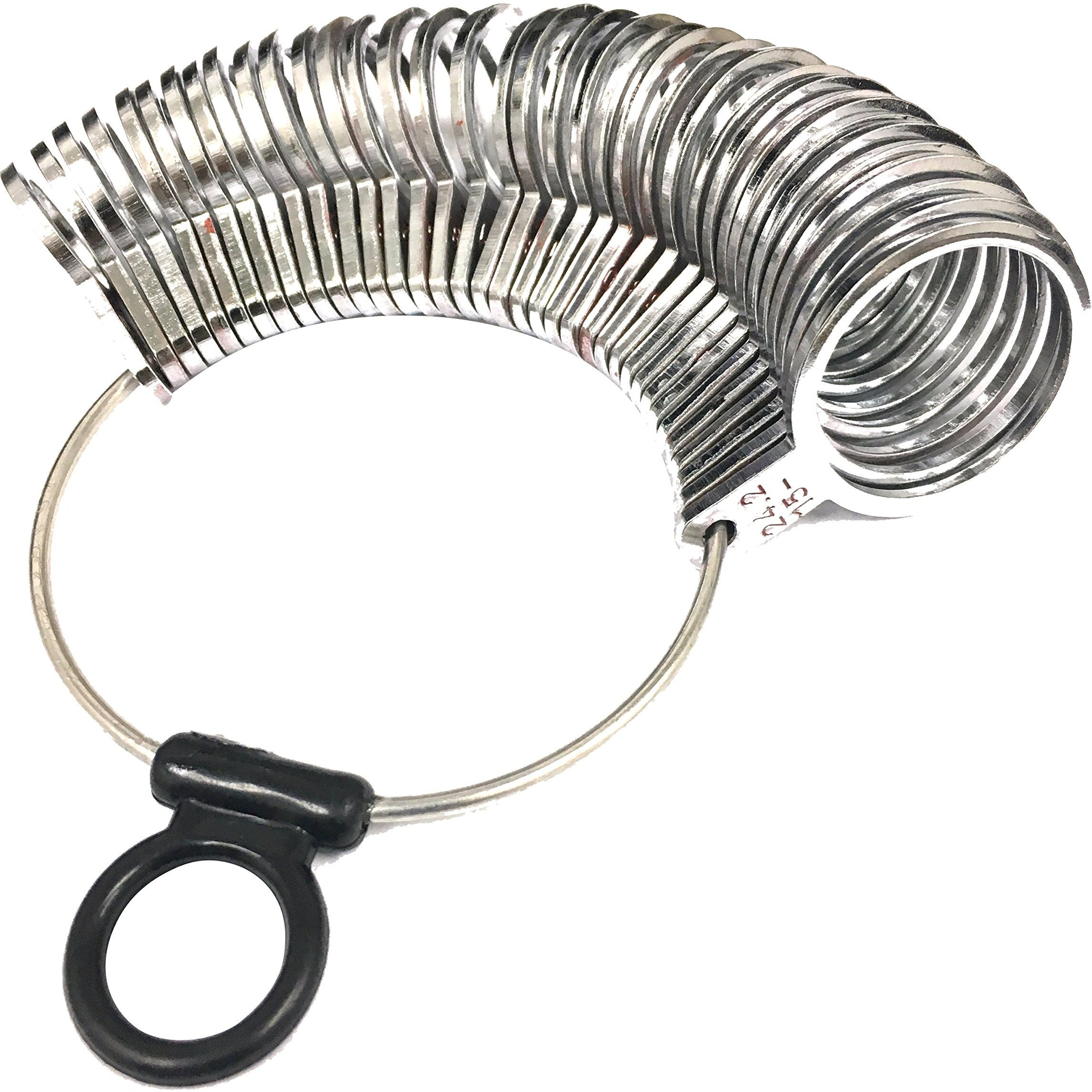 Wide Band Ring Sizer 1-15 Accurate Metal Ring Sizer (Wide Band)