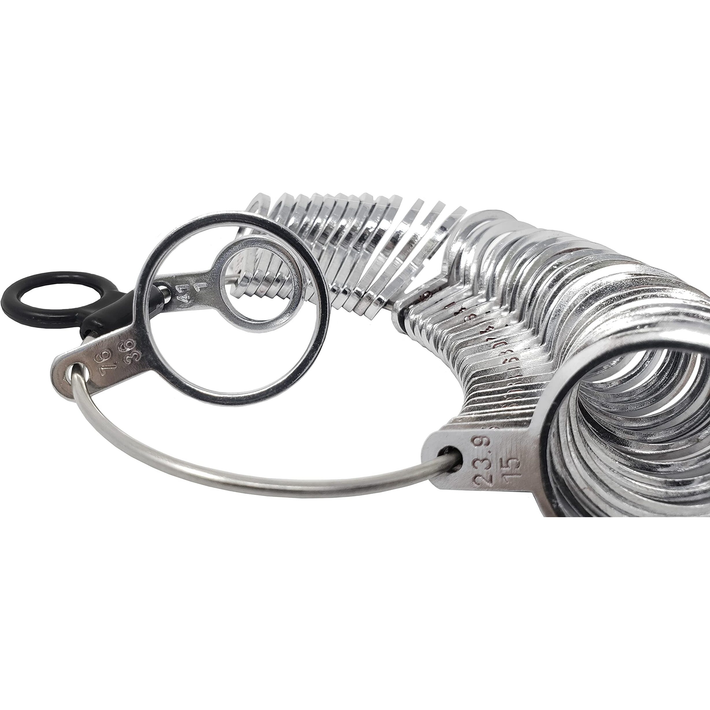 Wide Band Ring Sizer 1-15 Accurate Metal Ring Sizer (Wide Band)