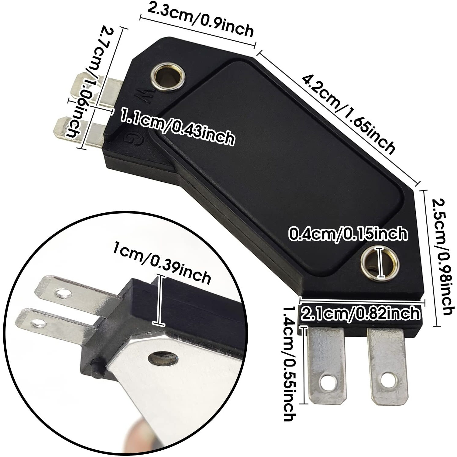 4 Pin Performance Ignition Module 1974-1988 For Chevy Pontiac Olds Buick