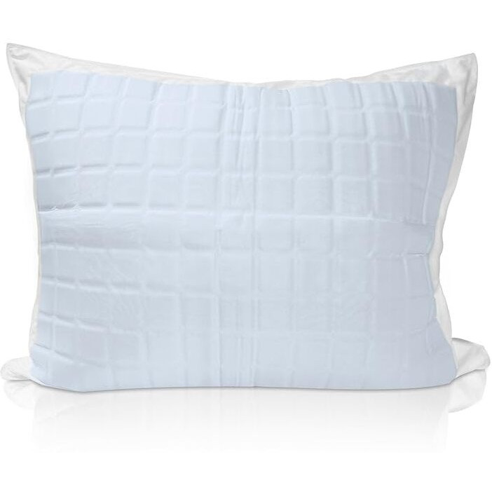Standard Size Cooling Gel Pillow Protector - Zippered Cooling Pillow Case For Hot Sleepers  Effective Long Lasting Heat Relief