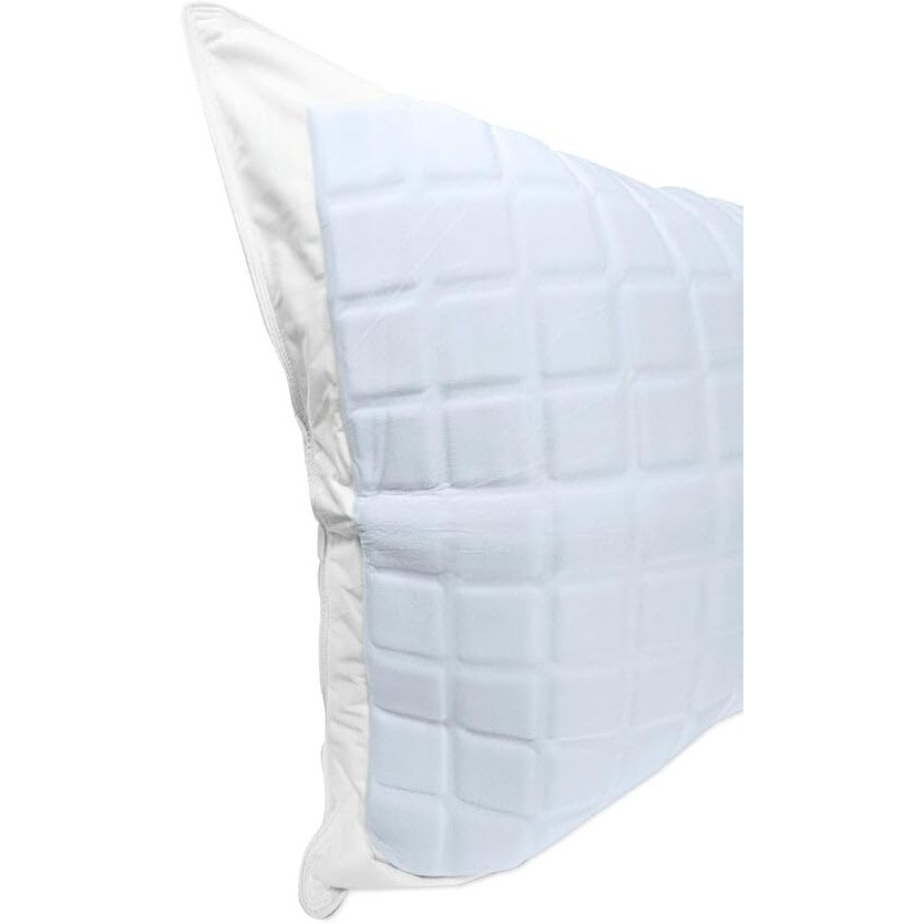 Standard Size Cooling Gel Pillow Protector - Zippered Cooling Pillow Case For Hot Sleepers  Effective Long Lasting Heat Relief