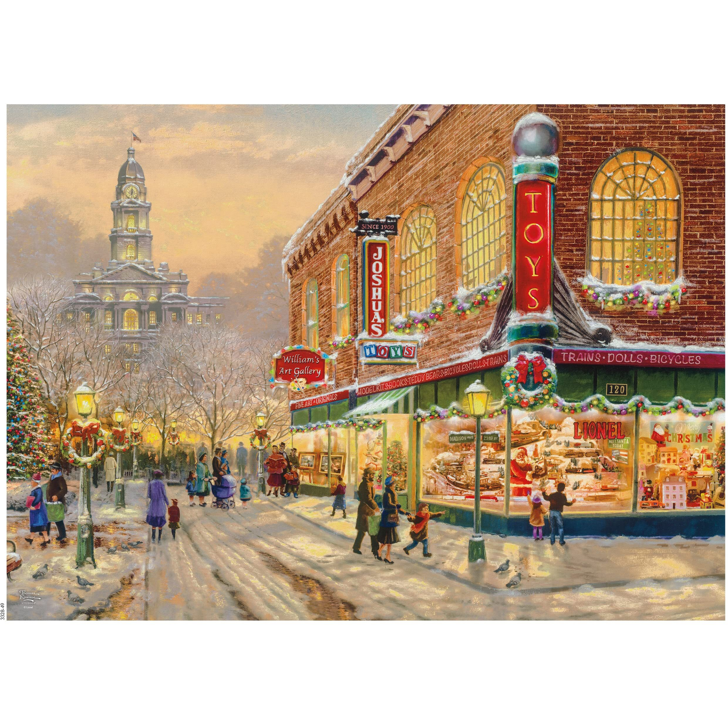 Ceaco - Thomas Kinkade - Holiday - A Christmas Wish - 1000 Piece Jigsaw Puzzle