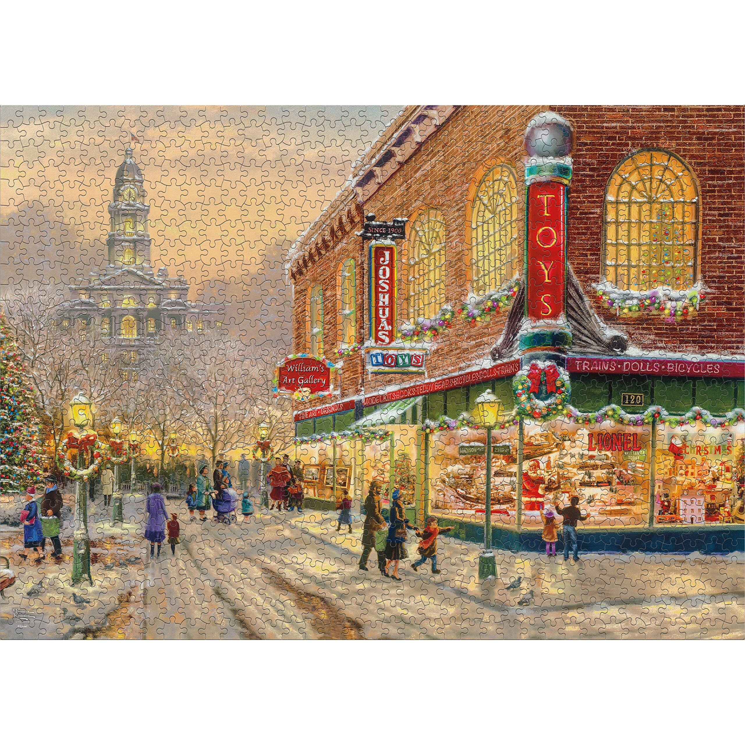 Ceaco - Thomas Kinkade - Holiday - A Christmas Wish - 1000 Piece Jigsaw Puzzle