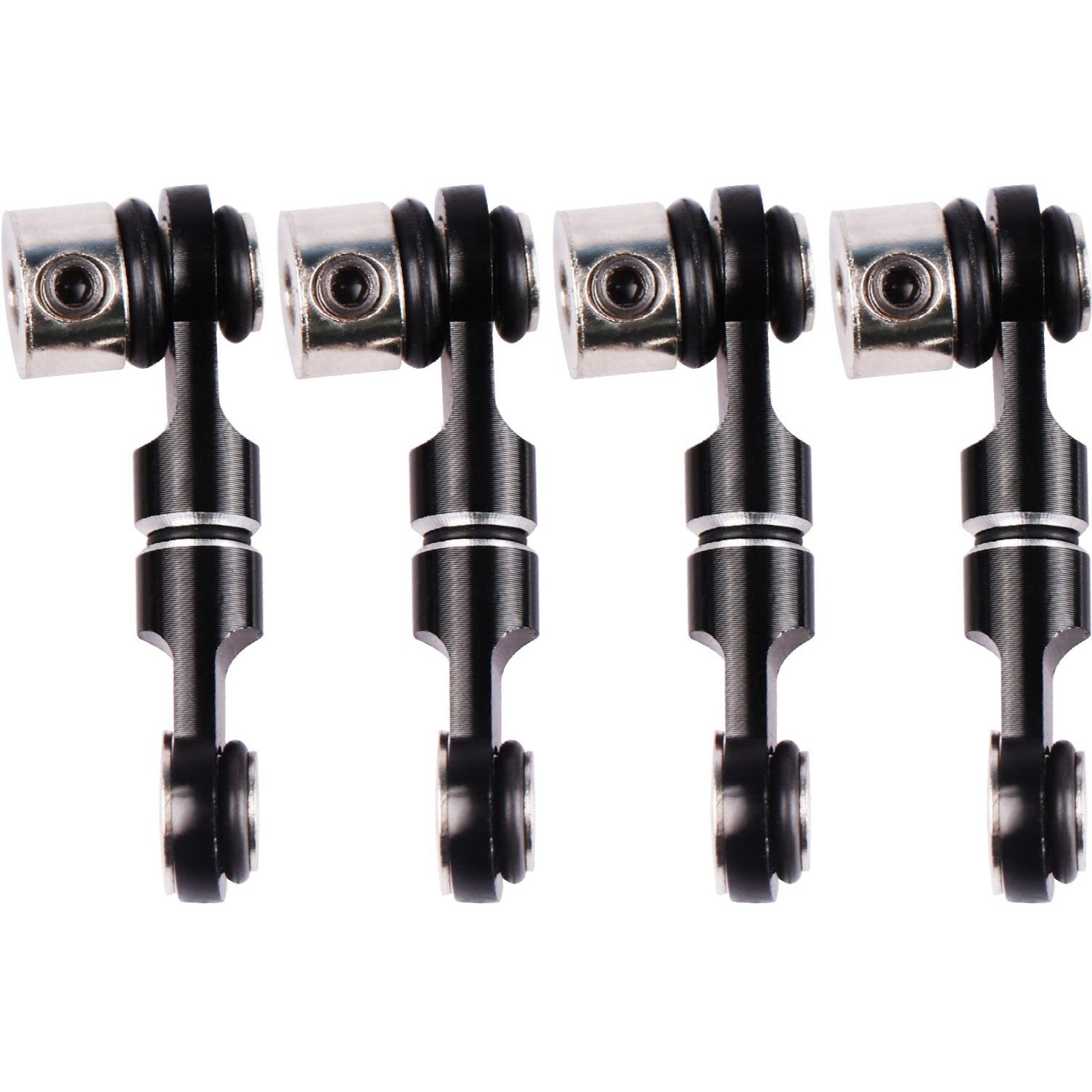 Aimrock Narrow Sway Bar Linkage Rear Anti-Roll Bar Links For 6S 1/7 Felony Infraction Limitless Mojave 1/8 Kraton Talion Outcast Notorious 6S Blx Rc Buggy Car (Black)