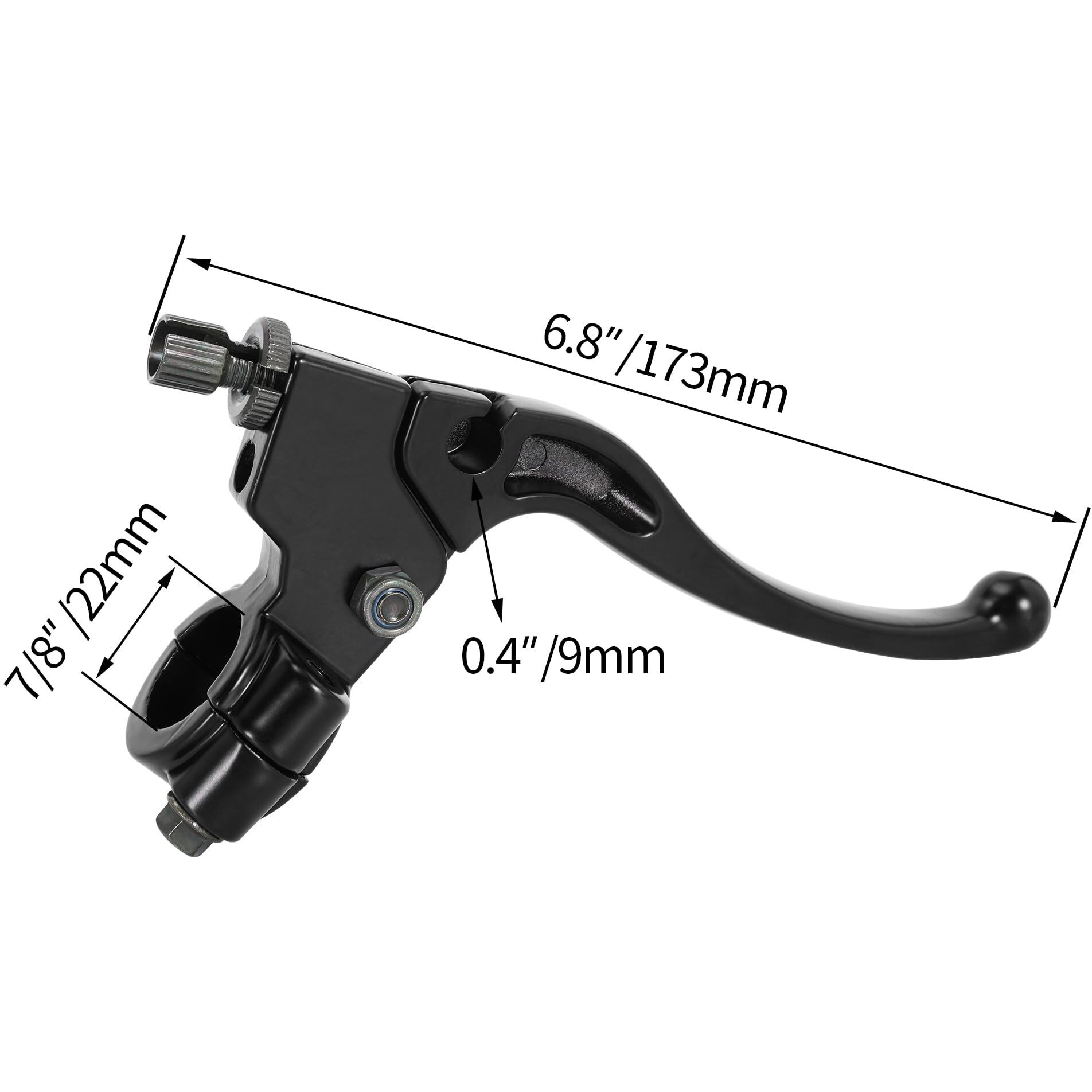 Mtatcn 7/8"" Left Clutch Brake Handle Lever Perch For Kx 60 65 80 85 100 125 Kx60 Kx65 Kx80 Kx85 Kx100 Kx125 Dirt Bike Motorcycle