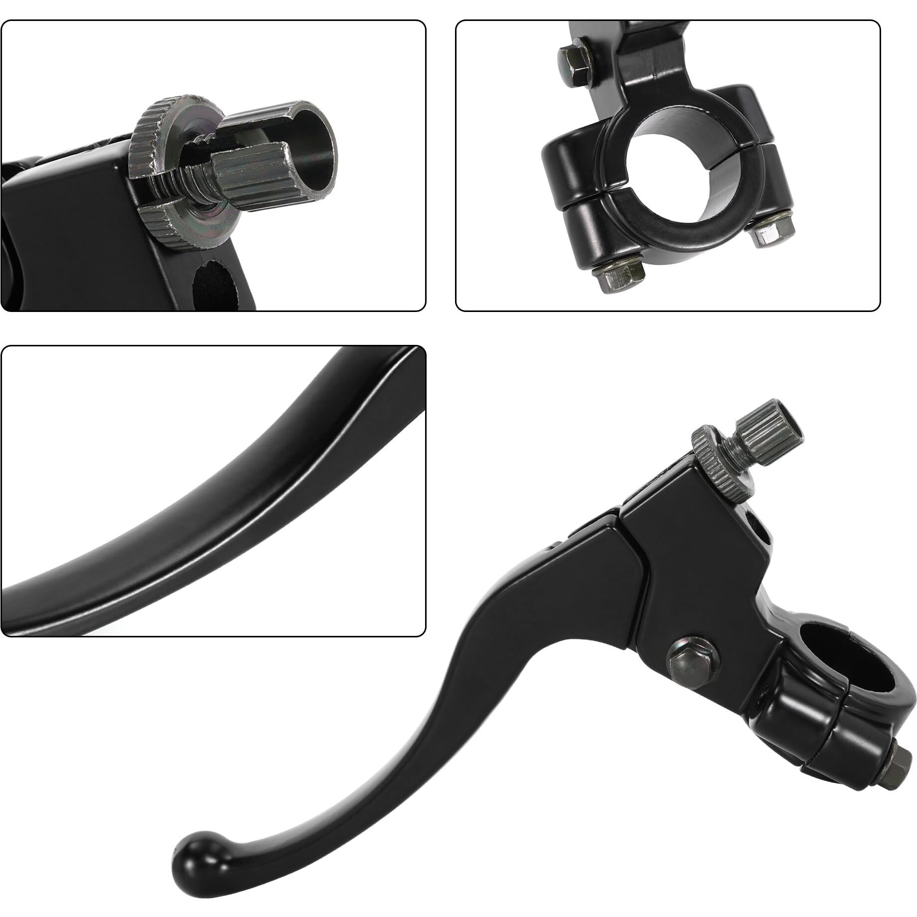 Mtatcn 7/8"" Left Clutch Brake Handle Lever Perch For Kx 60 65 80 85 100 125 Kx60 Kx65 Kx80 Kx85 Kx100 Kx125 Dirt Bike Motorcycle