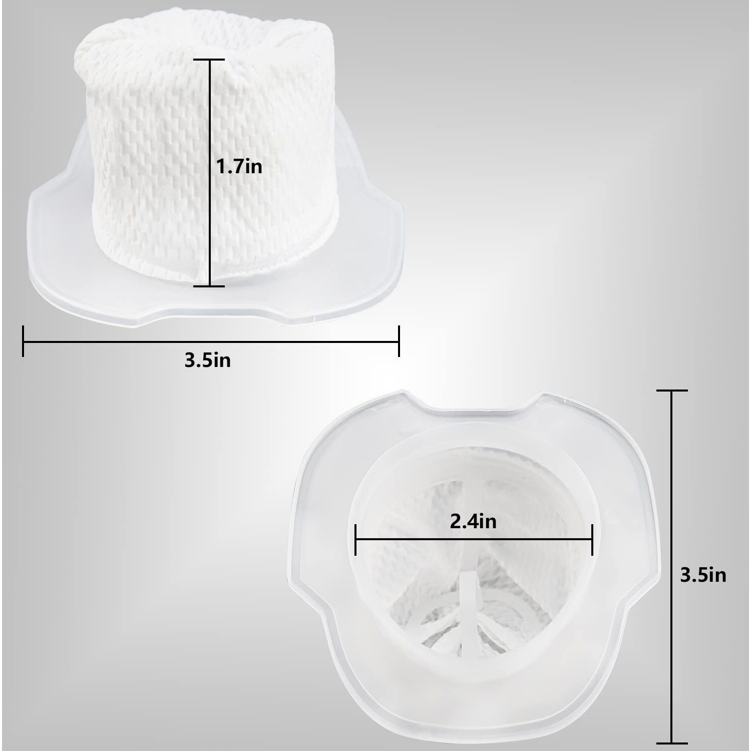 Filter Replacement For Swi-Ffer Sw-Eep And Vac Replaces Part 99196 Compatible Model Number  370000617 (Pack Of 12)