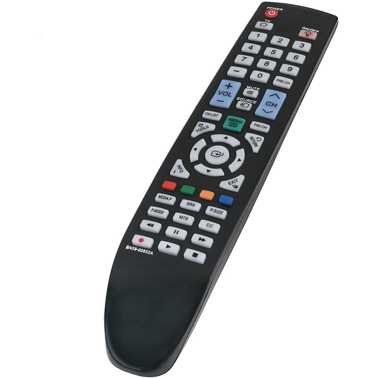 New Bn59-00852A Replaced Remote Fit For Samsung Tv Ln32B550 Ln32B550K1F Ln32B640 Ln37B550 Ln40B550 Ln40B610 Ln40B610A5F Ln46B610 Ln52B550 Ln52B610 Ln55B650 Pn50B550 Pn50B550T2F Pn50B560 Pn58B550