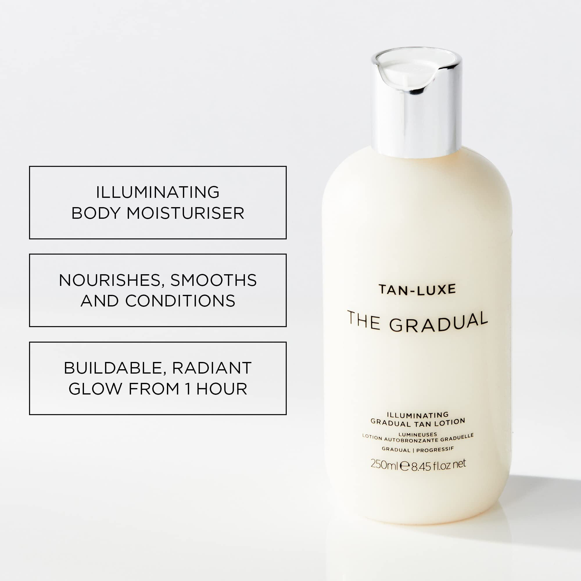 Tan-Luxe The Gradual - Illuminating Gradual Tan Lotion  250Ml - Cruelty & Toxic Free