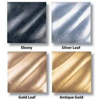 Rub-N-Buff 4 Color Assortment (Silver Leaf  Antique Gold  Gold Leaf  Ebony)
