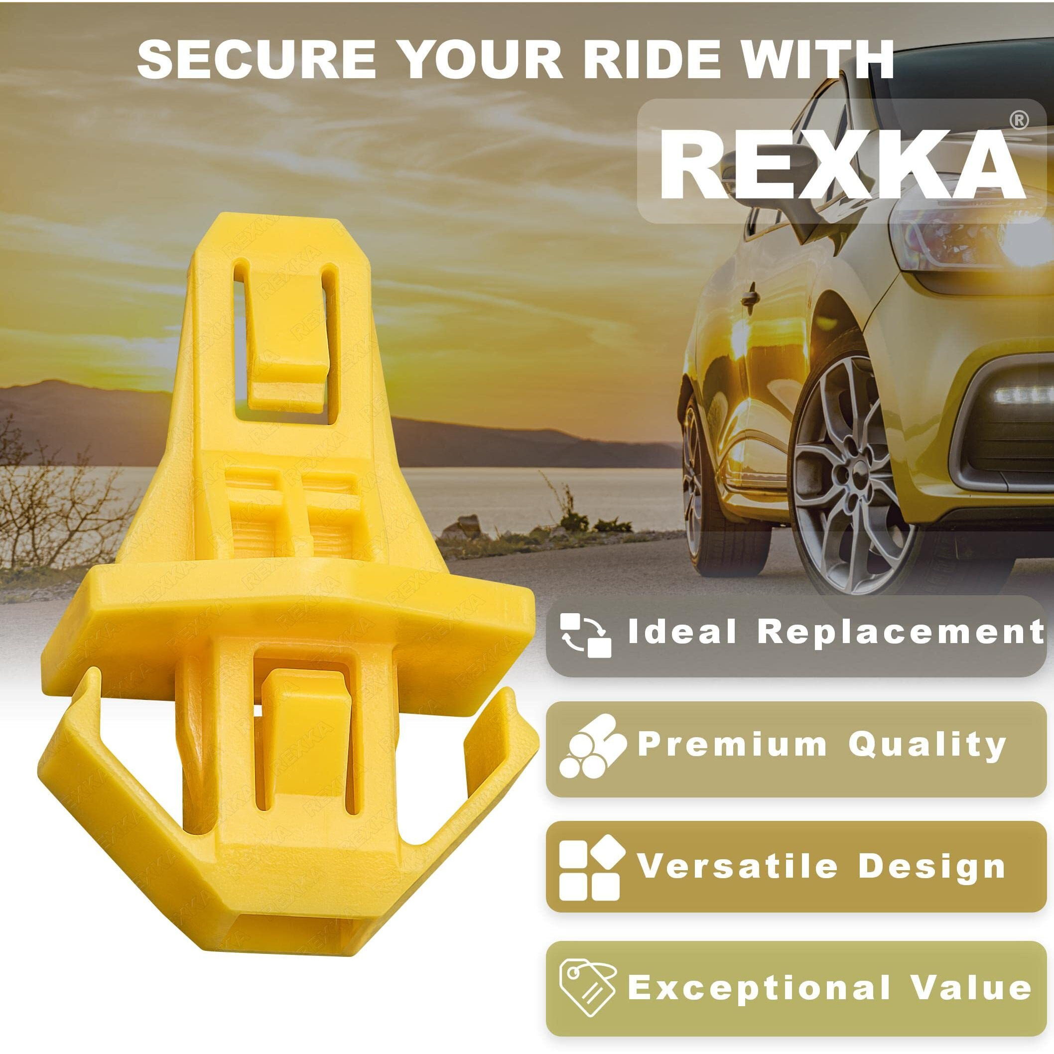 Rexka 20Pcs Bumper Moulding Clip For Honda 91578-T0A-003 Cr-V 2012-