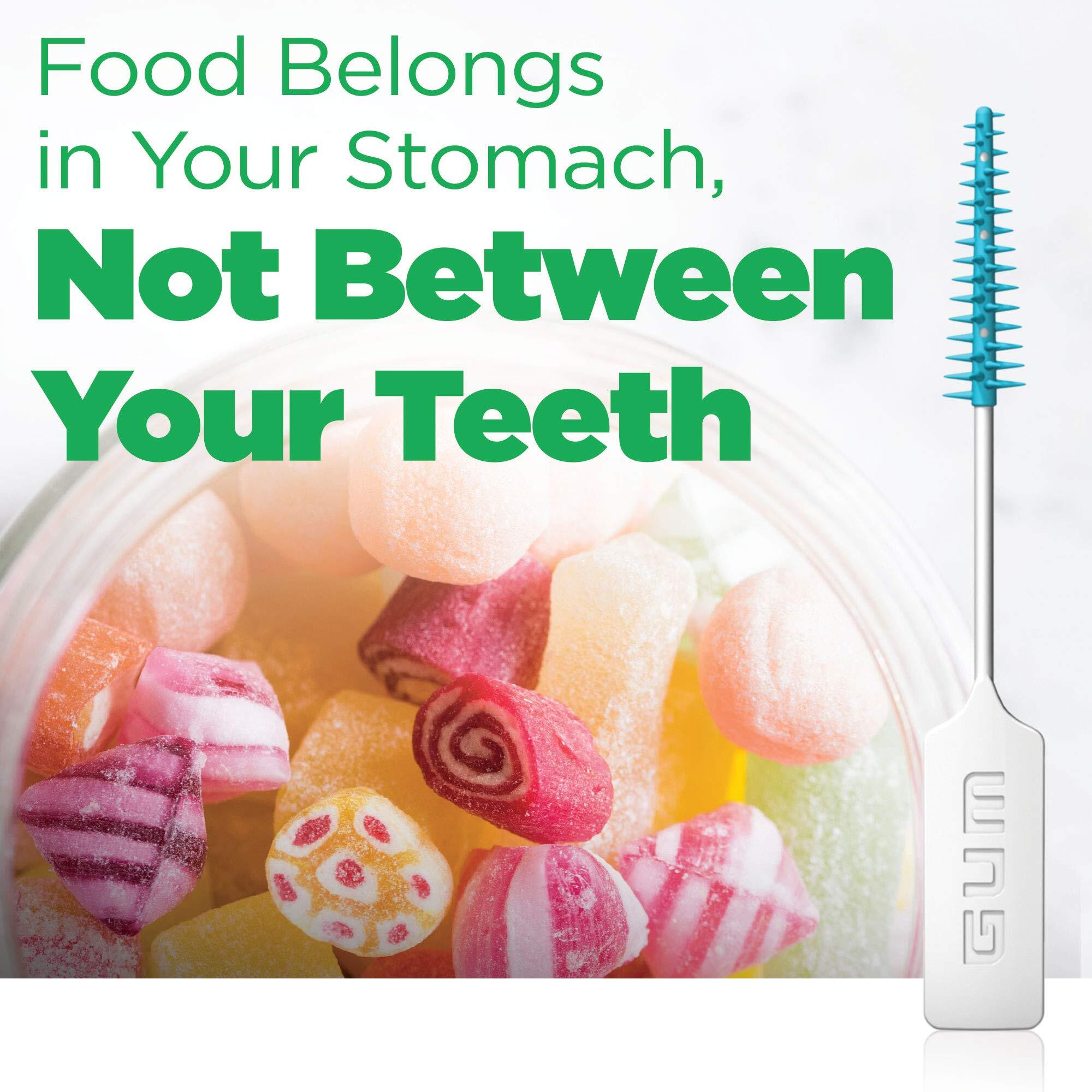 Gum - 10070942002360 Soft-Picks Wider Spaces Dental Picks  50 Count (Pack Of 6)