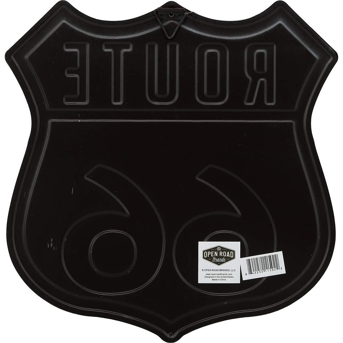 Us Route 66 Highway Embossed Metal Sign - Route 66 Wall Art For Garage  Man Cave Or Workshop
