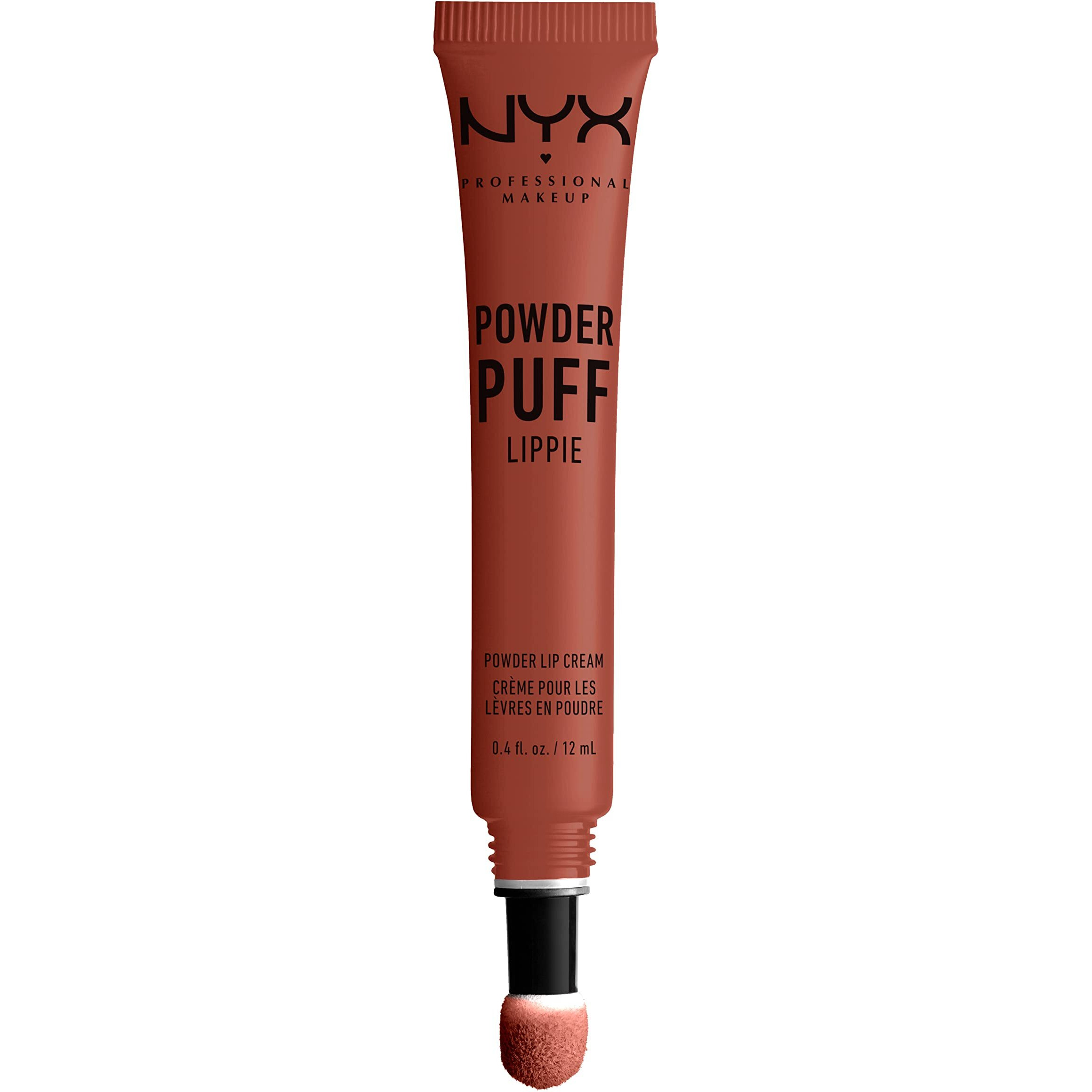 Nyx Professional Makeup Powder Puff Lippie Lip Cream  Liquid Lipstick - Teacher's Pet (Orange Brown)