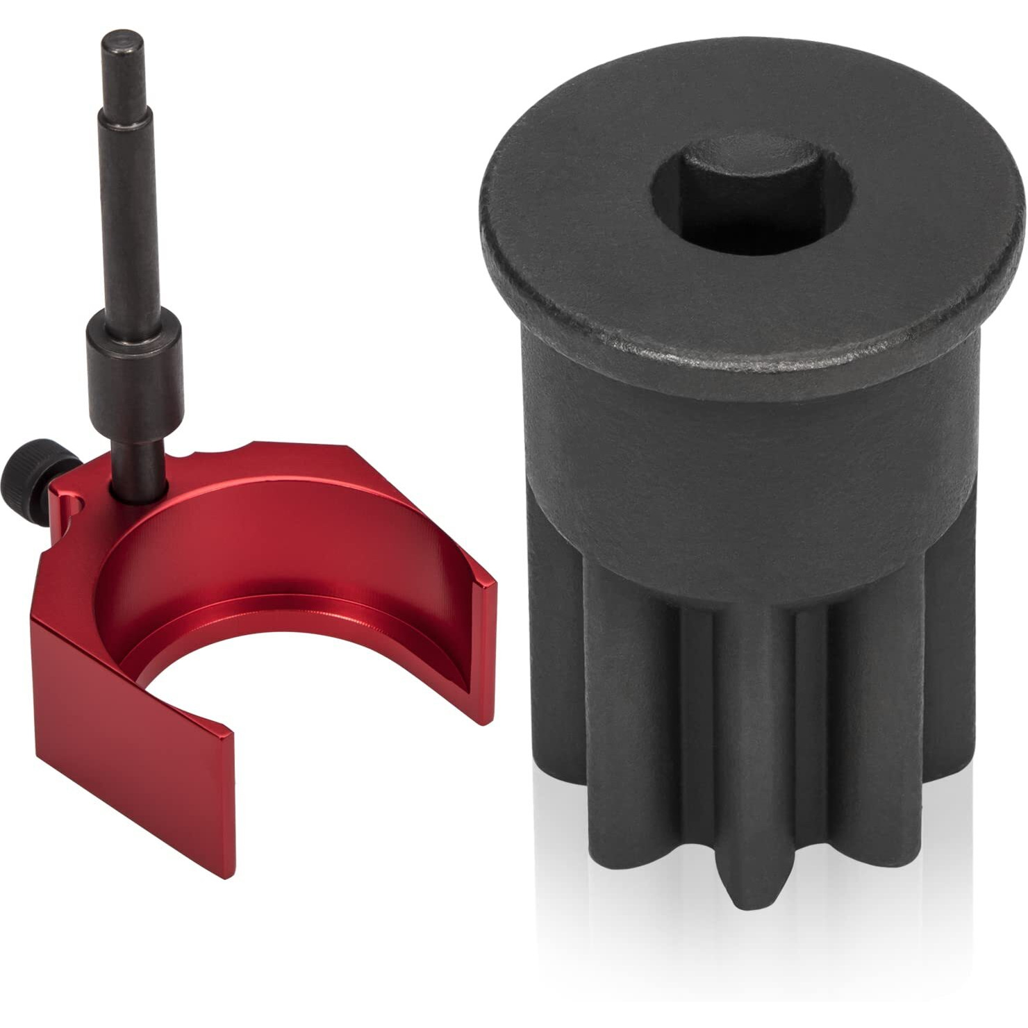 9U-7227 Injector Height Adjustment Gauge Tool & J-38587-A Engine Barring Socket Engine Turning Tool For Cat Caterpillar 3406E  C15  C16