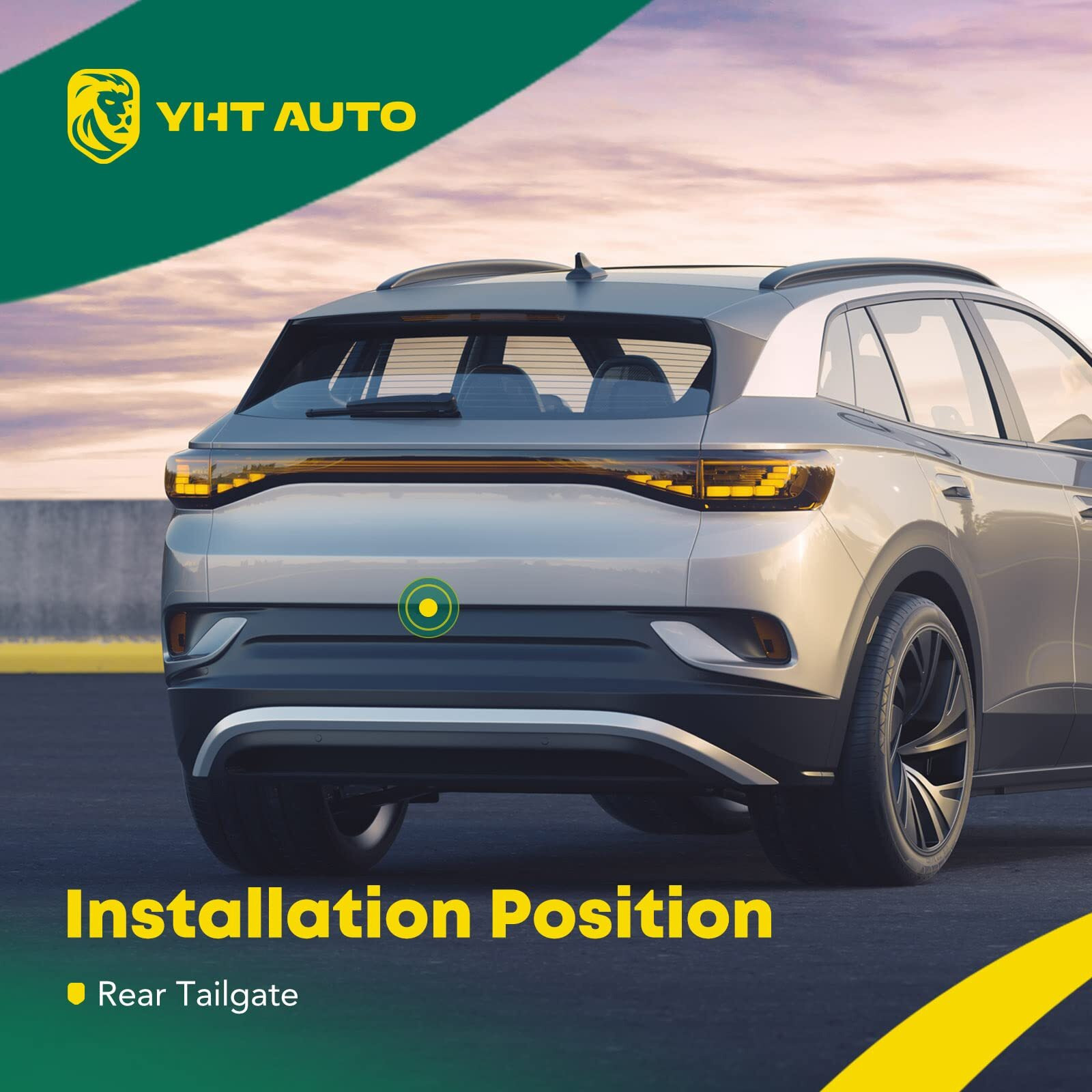 Yhtauto Rear Liftgate Door Lock Actuator | Replacement For 2005-2010 Kia Sportage Sport Utility Tailgate Hatch Latch Lock | Replace 957501F020