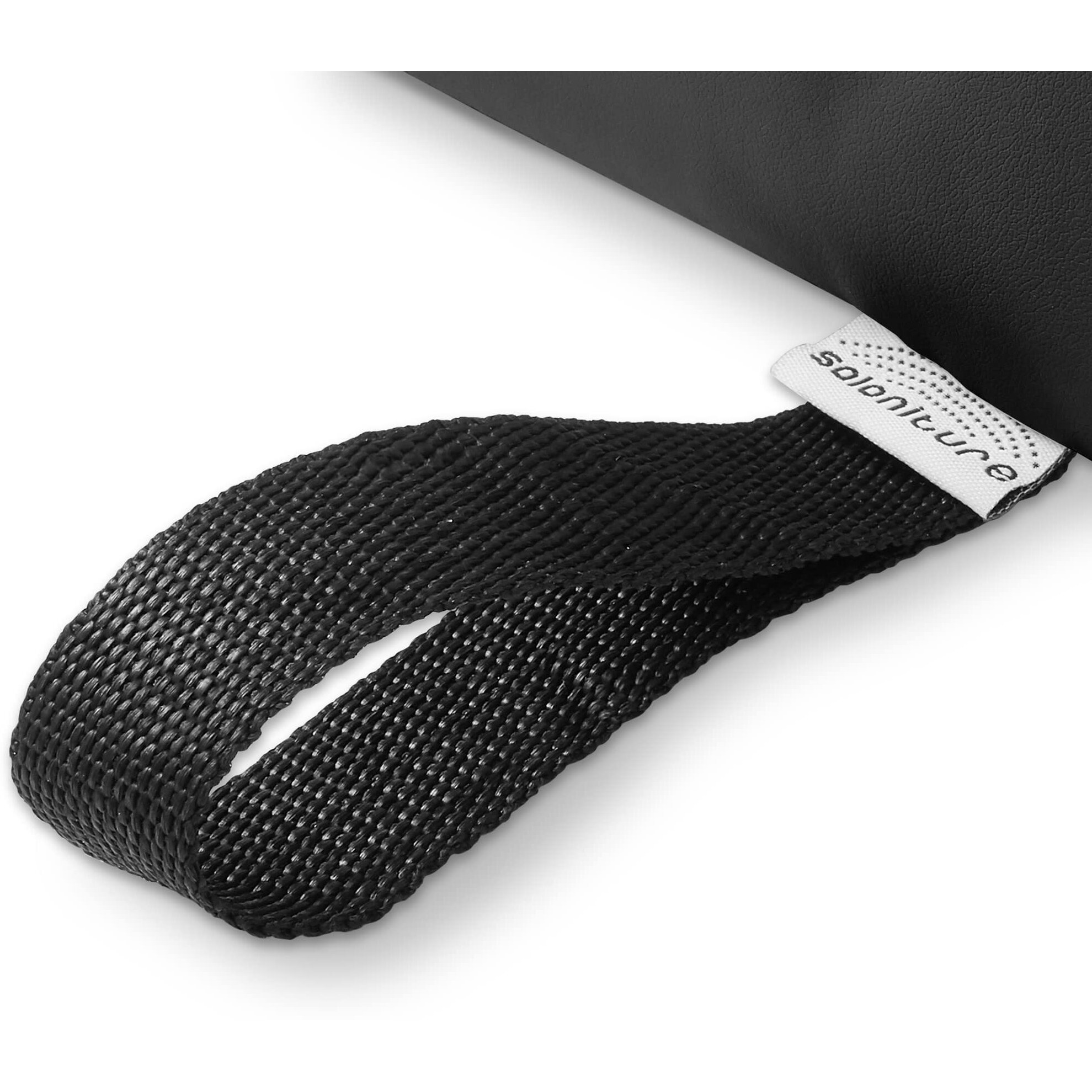 Saloniture Half Round Neck Massage Table Bolster Pillow Pad - 13 X 6 X 3 Inch - Black