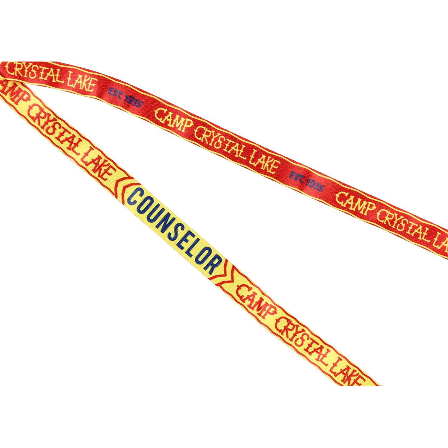 Friday The 13Th Camp Crystal Lake Counselor Lanyard Clear Id Badge Holder